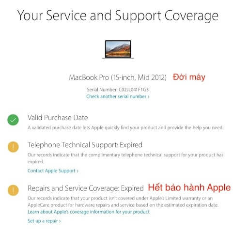 check applecare