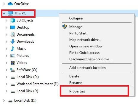 tạo ram ảo win 10
