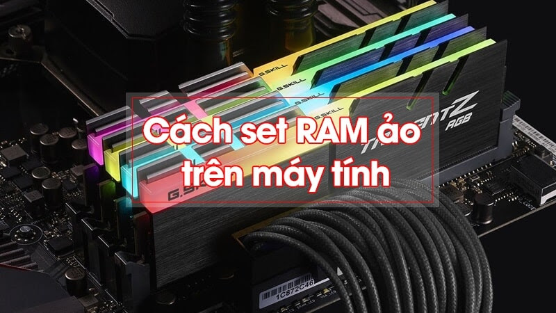 set ram ảo win 10