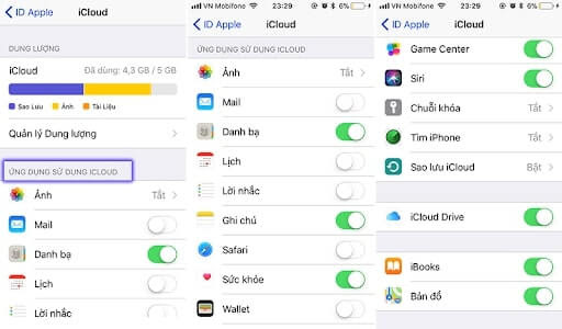 giảm dung lượng icloud