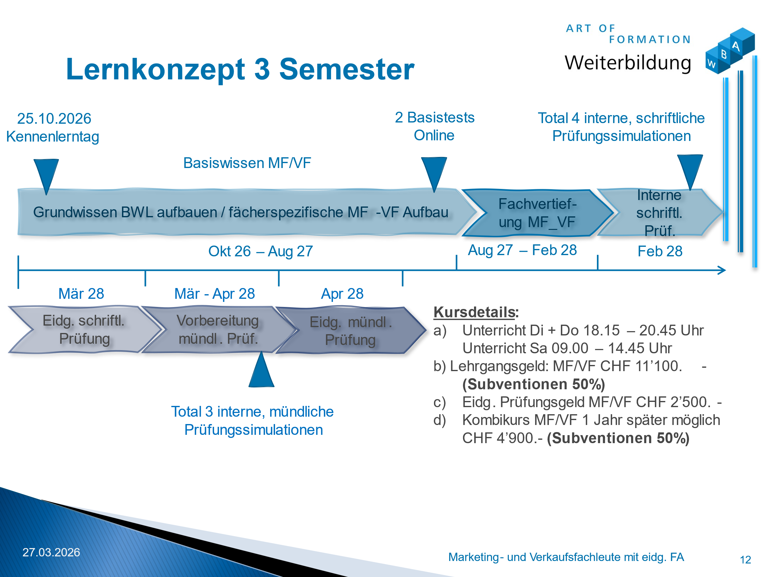 Lernkonzept 3 Semester
