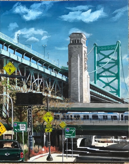 Ben Franklin | oil on canvas,