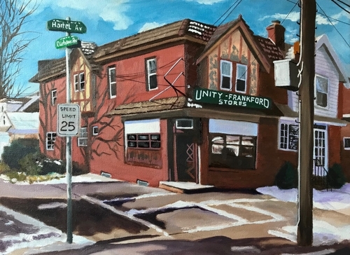 Unity Frankford | oil on canvas, 16" x 20"