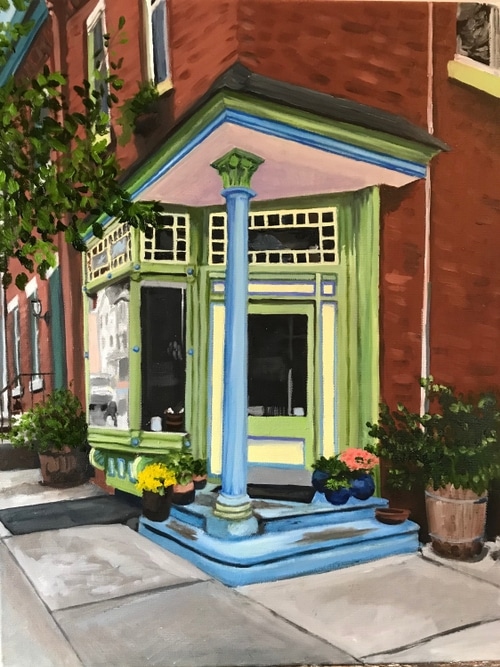 Fiorino | oil on canvas, 12" x 16"