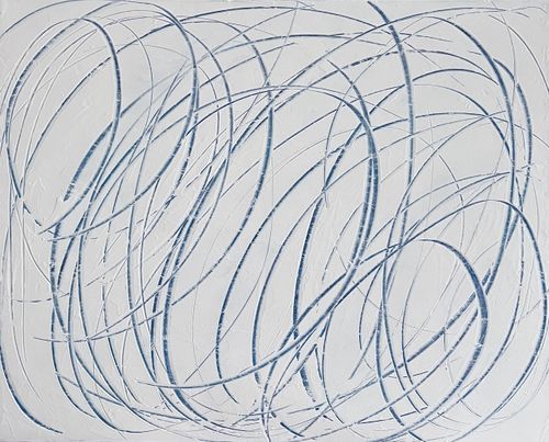 "Energy Flow" 2024, oil on canvas, 24” x 30”