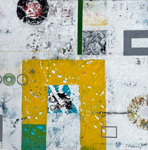 “U-turn” 2023, 12” x 12”