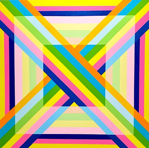 “Choice” 2024, acrylic on board, 24 x 24 inches