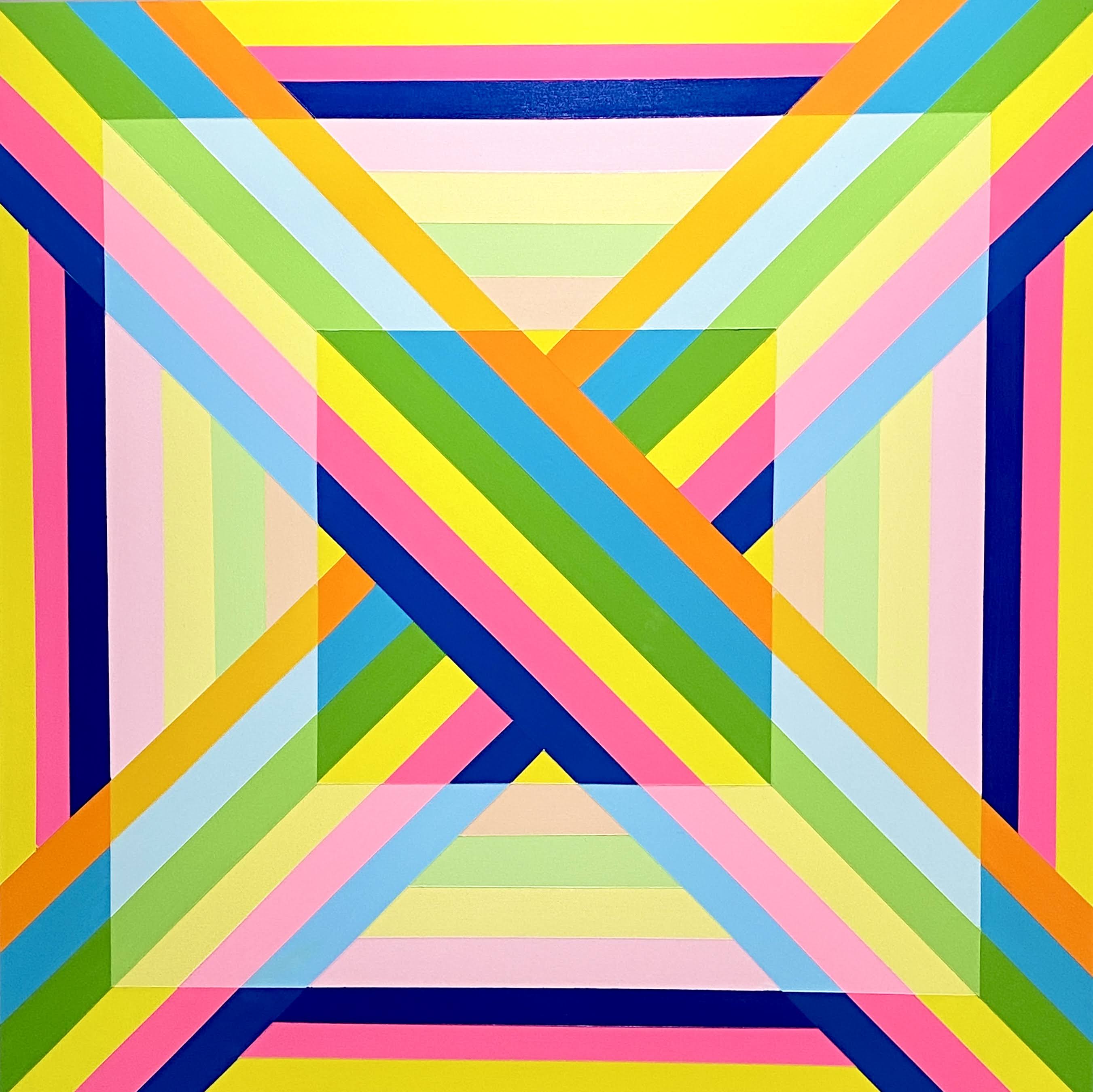 “Choice” 2024, acrylic on board, 24 x 24 inches