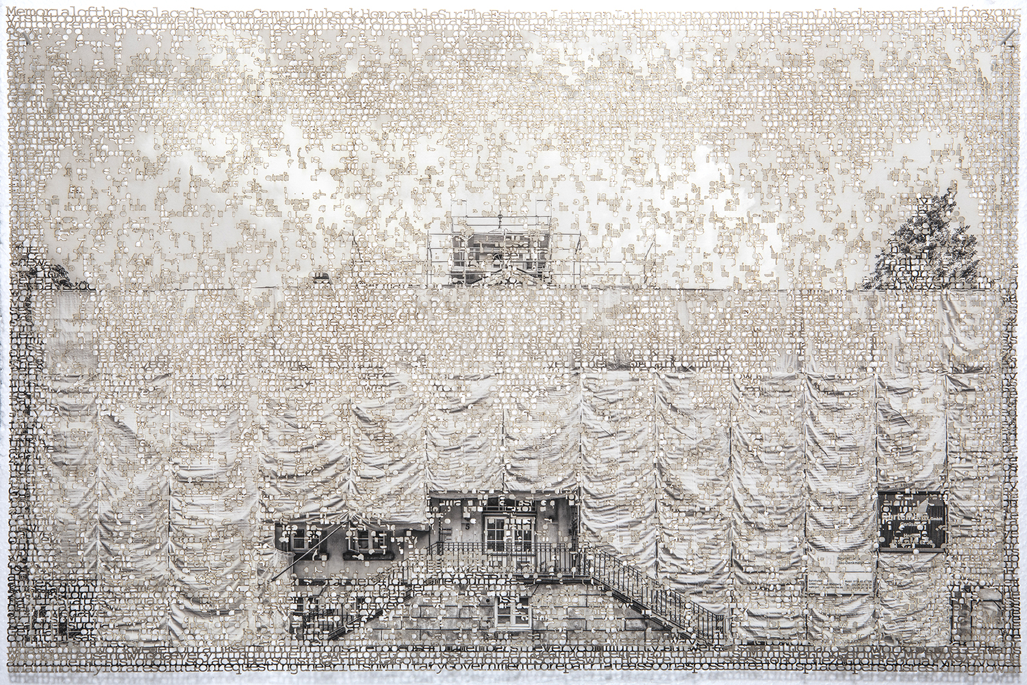 “Detmold” 2020, laser-cut pigment print, 14 x 21 inches