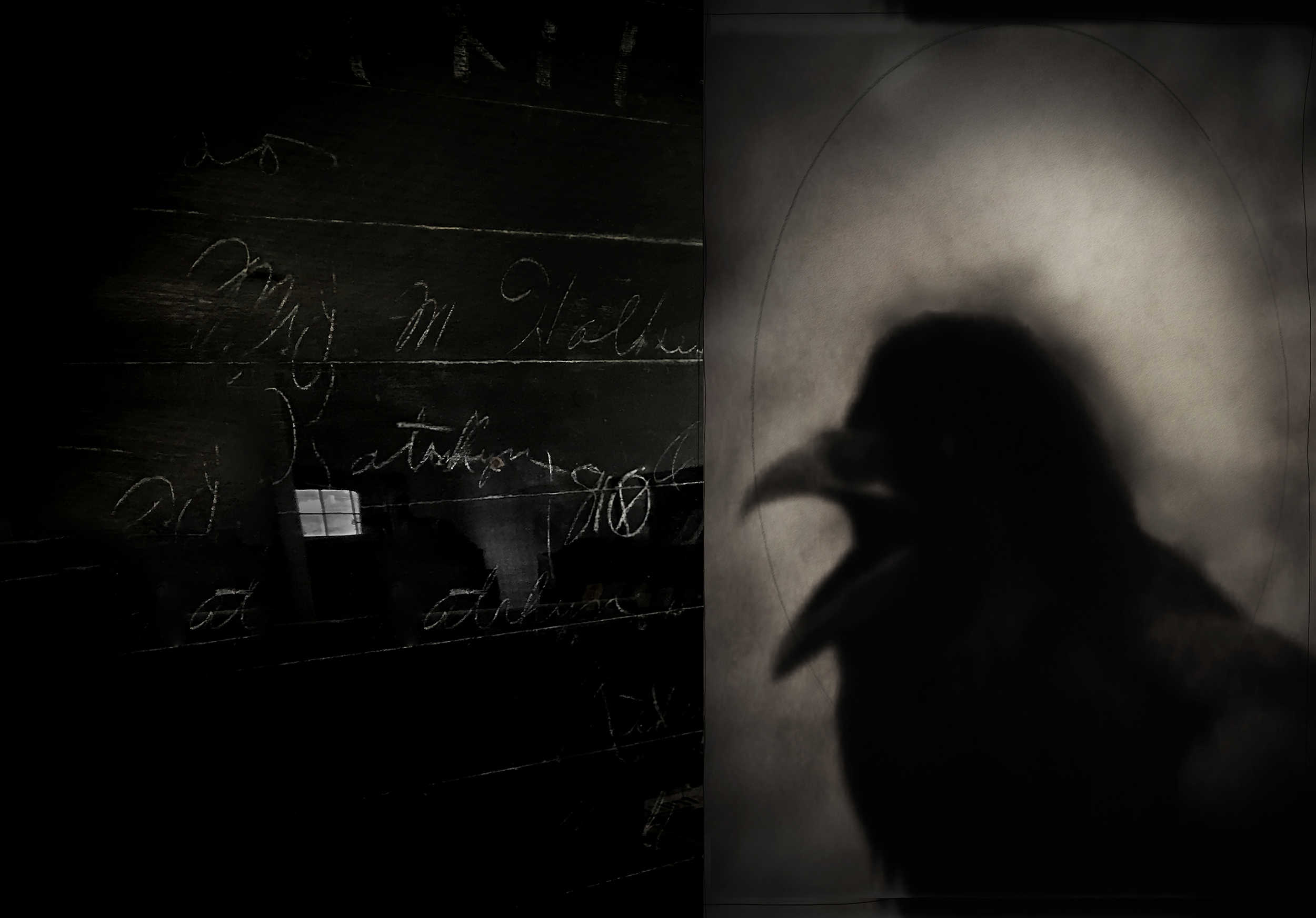 "That Was Then" mixed media on canvas, 21 x 30 inches