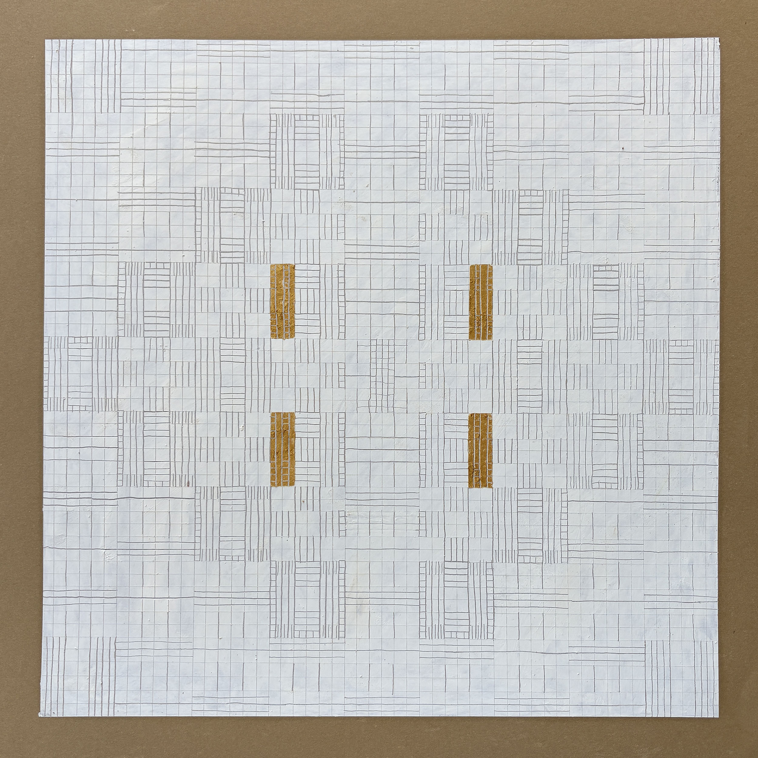 “Devotions No.53” Drawing, Oil pastel on paper, sgraKito technique, 18” x 18”