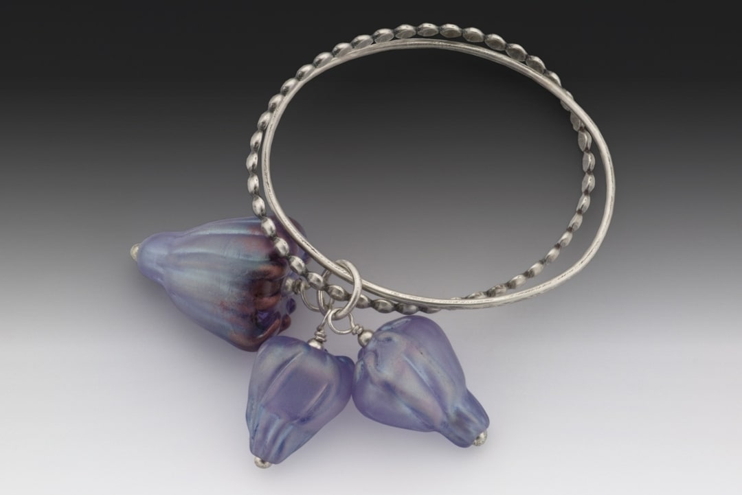 "Drifter Bracelet I" sterling silver forged bracelet