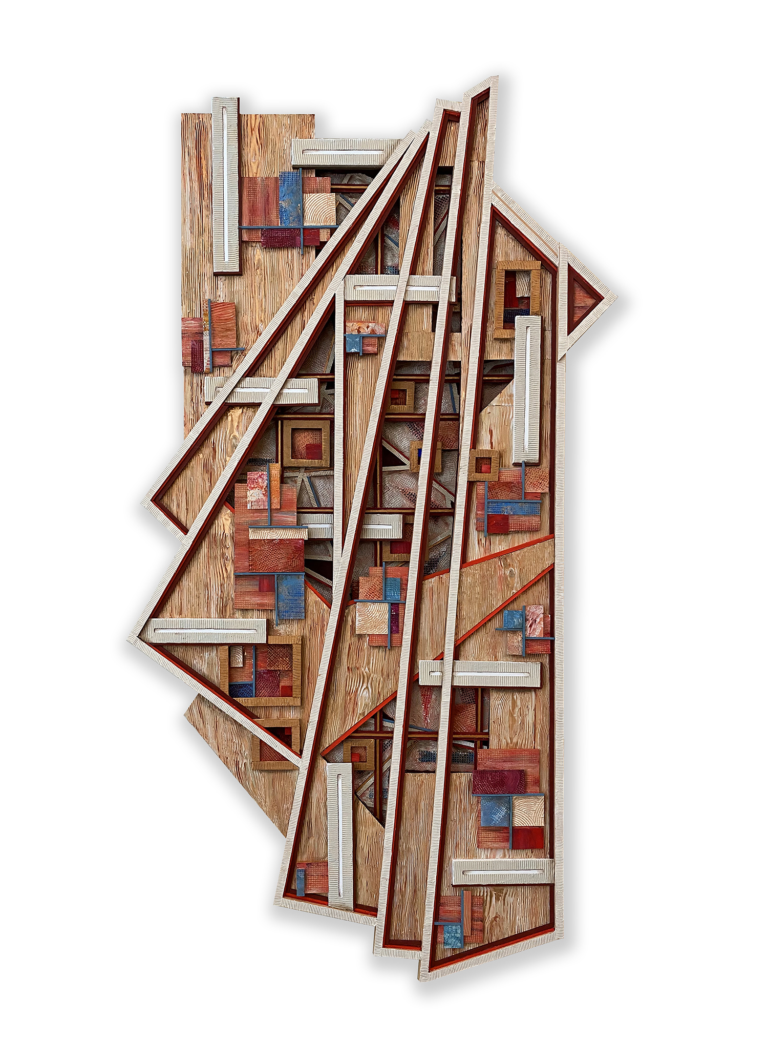 Tableaux Relief No. 4 | 58 x 32 x 2.5 inches