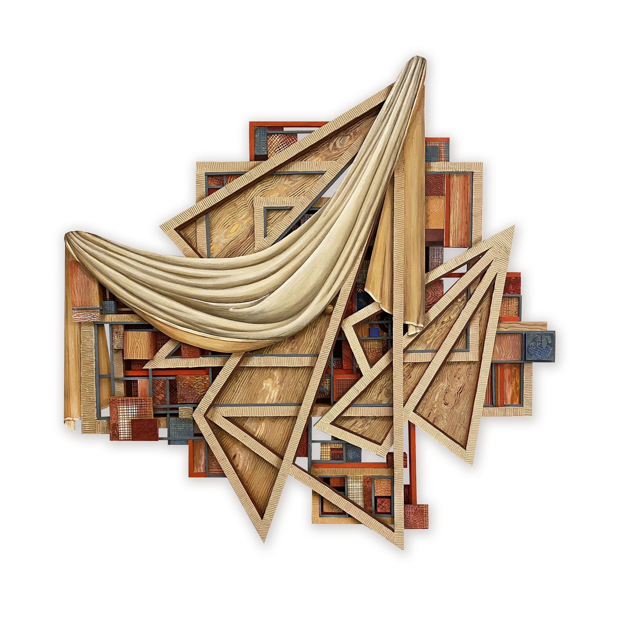 Tableaux Relief No.17 | 28 x 28 x 2 inches