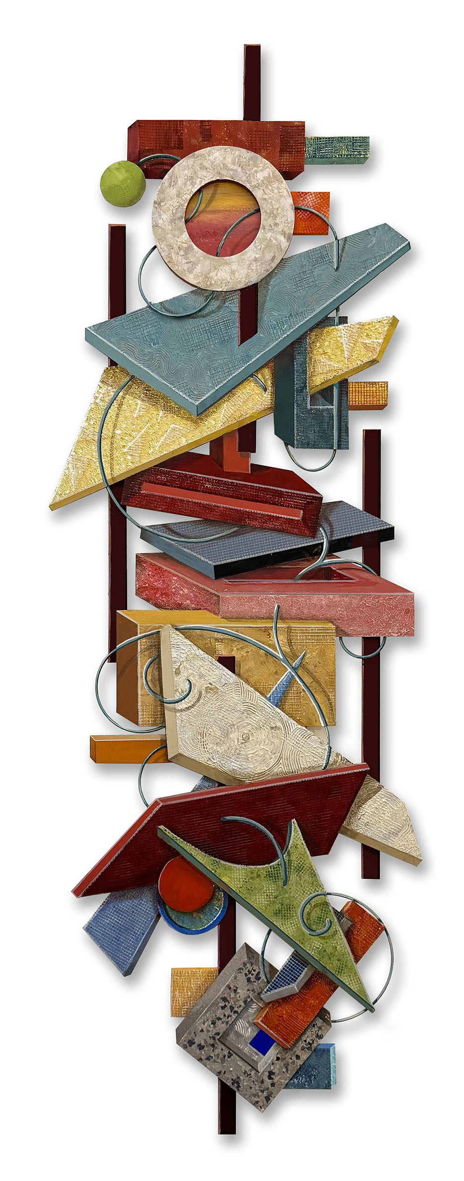 Counterpoint No. 1 (After Malevich) | 45 x 16 x 1 inches