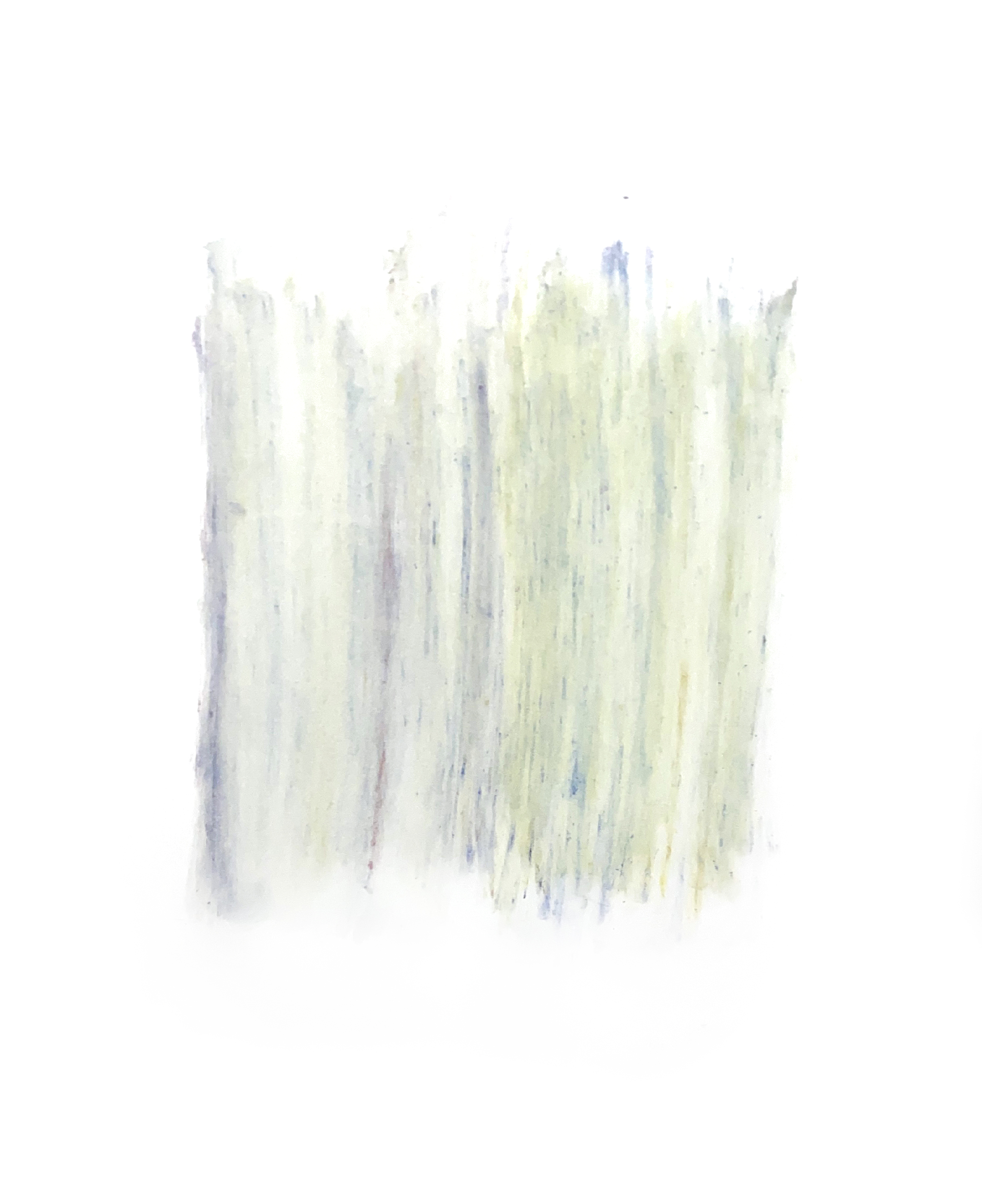 “Red Pink Poppy” Flower Petal Stain, 37" x 28"