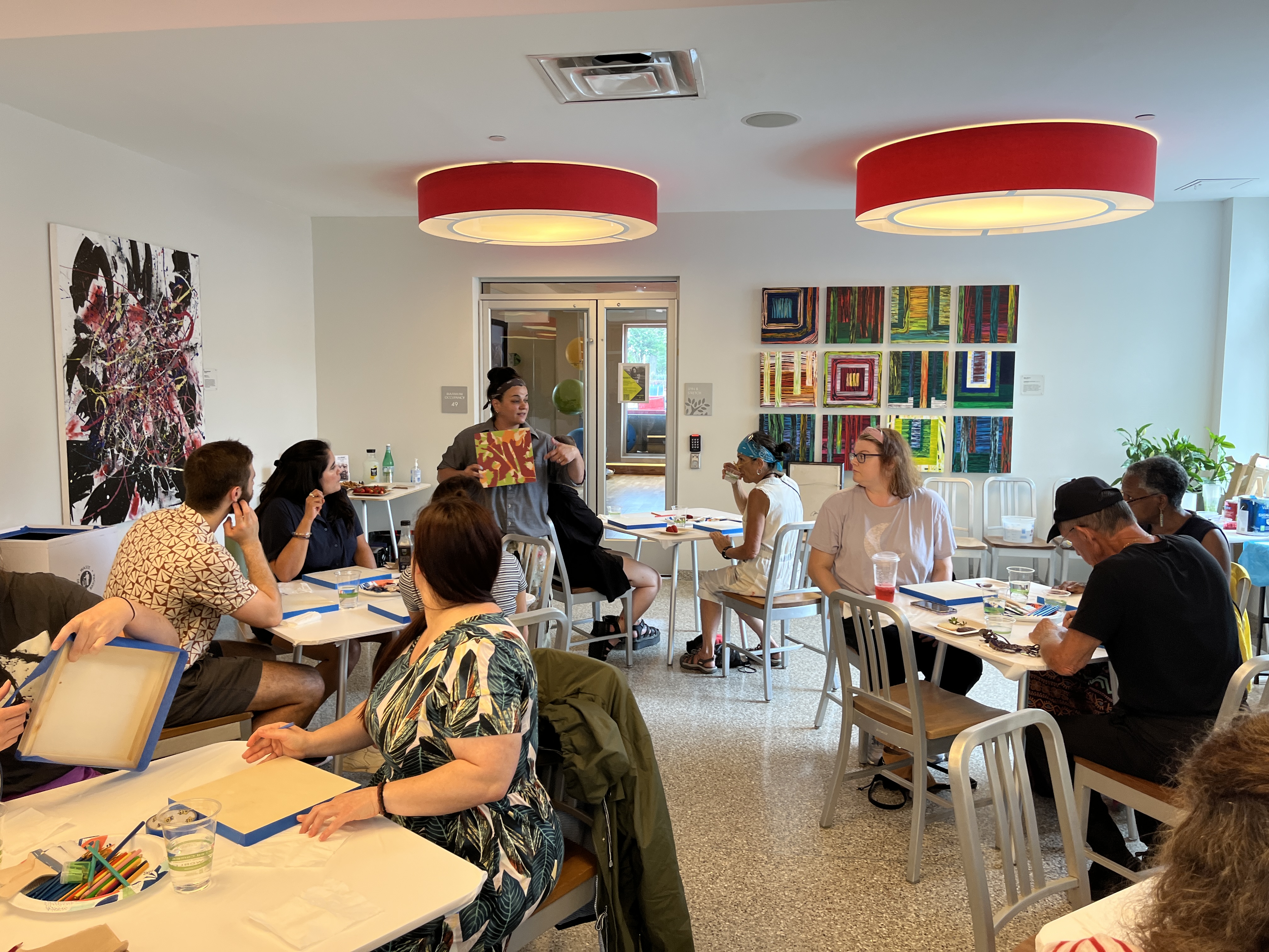 "Layered" Painting Workshop with Mia Fabrizio, July 19, 2025