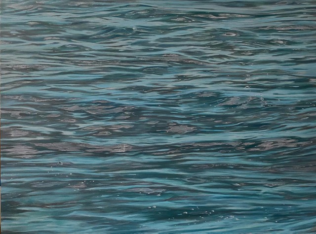 "Freeway" by Peter Quarracino, Oil on canvas, 30 x 40", 2024