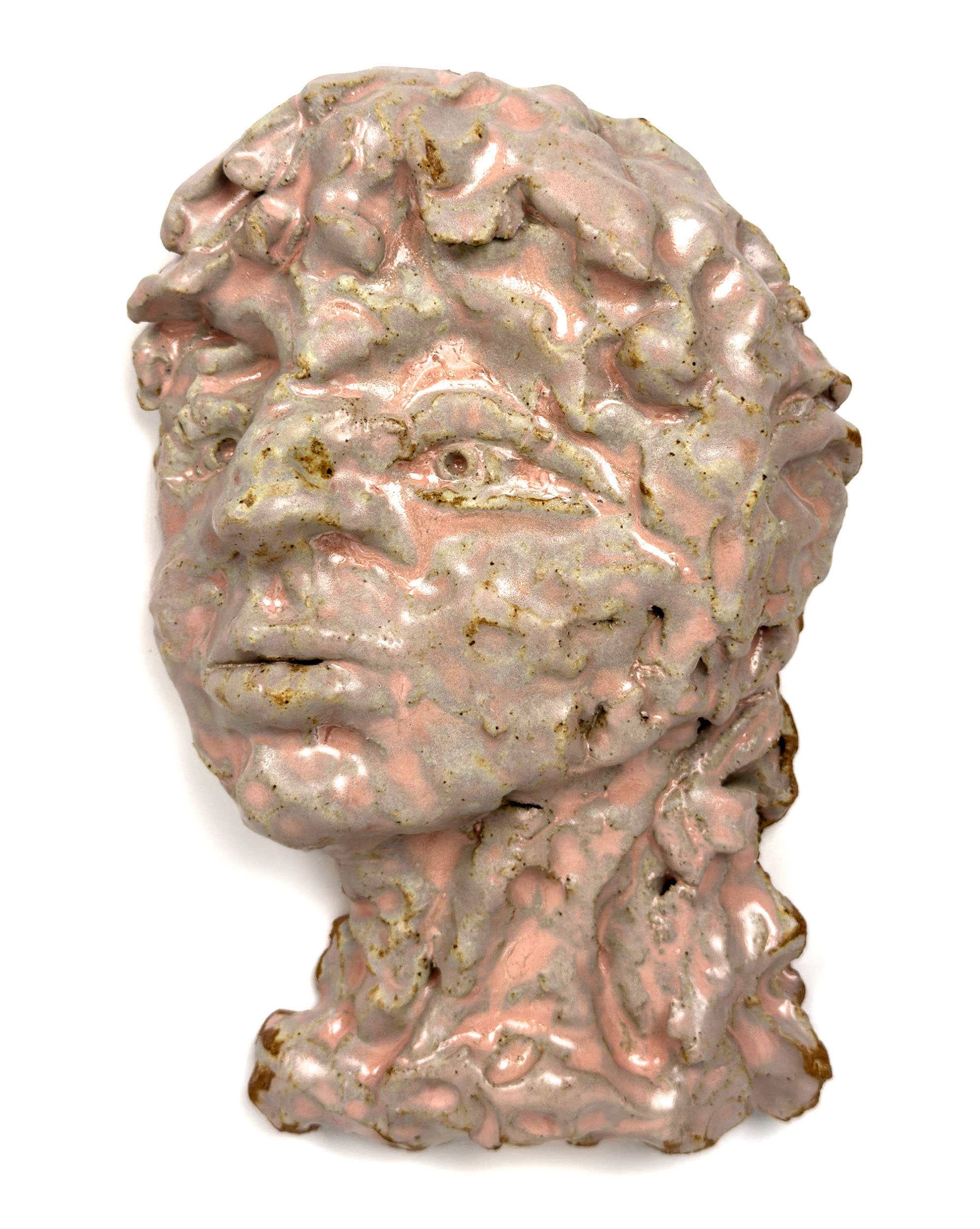 Edward D, 2025, sculpture, ceramic, 9” x 11”