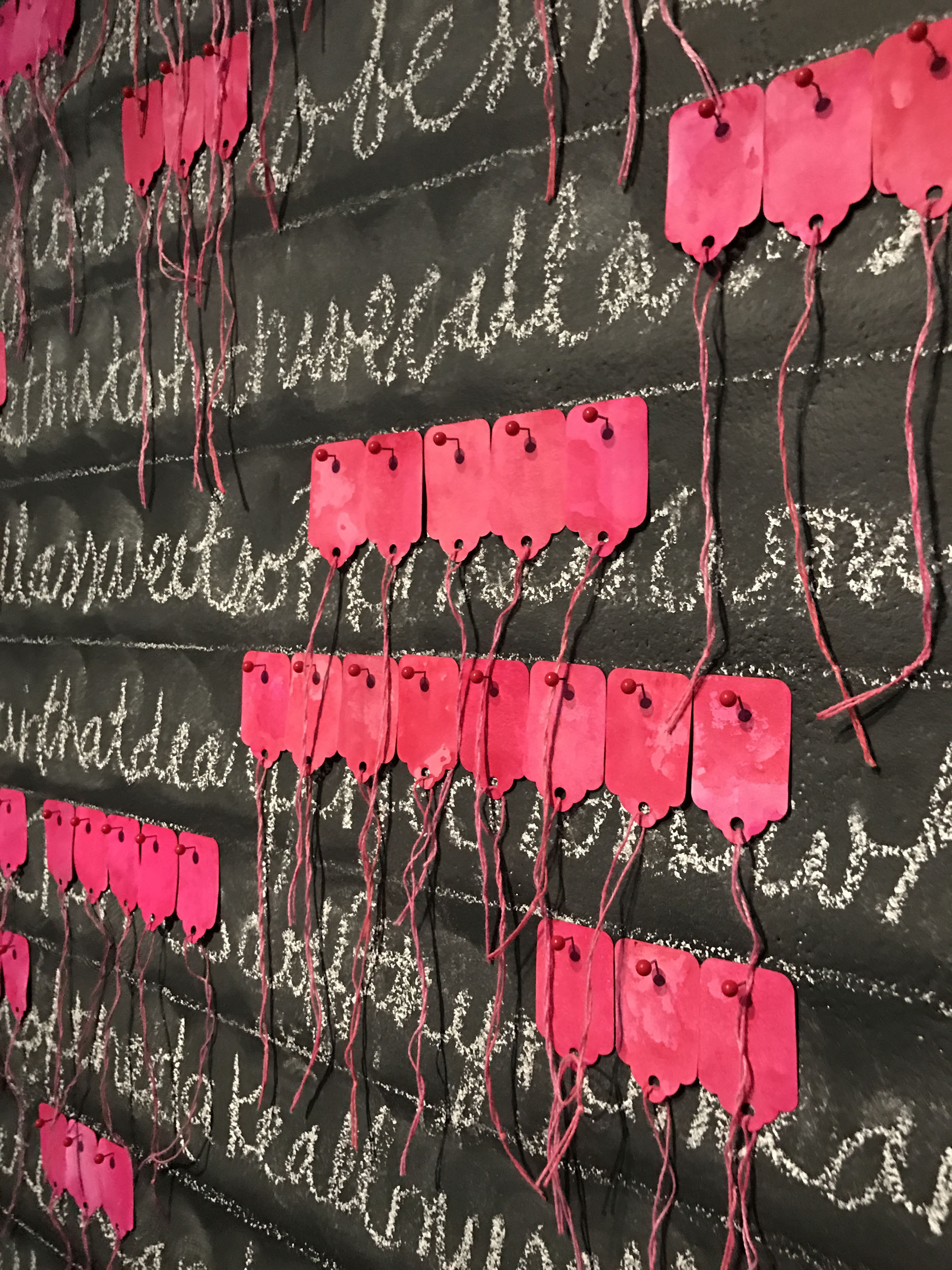 Rose(is), 2017, installation detail