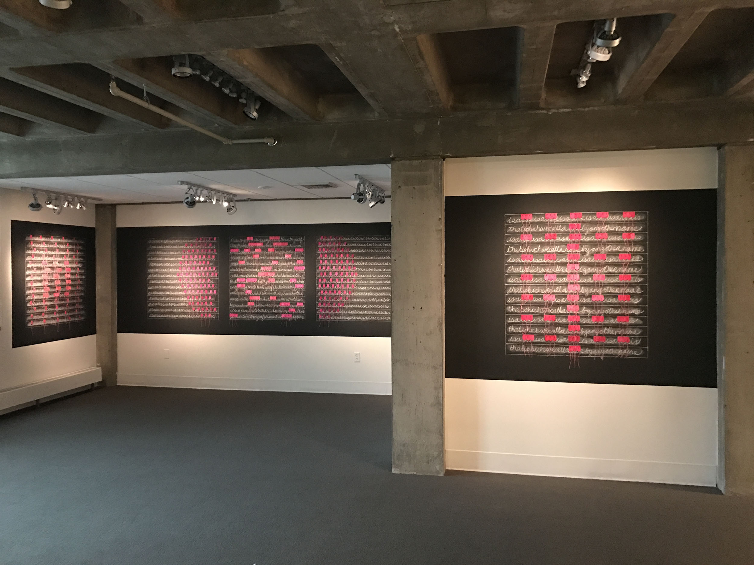 Rose(is), 2017, installation view