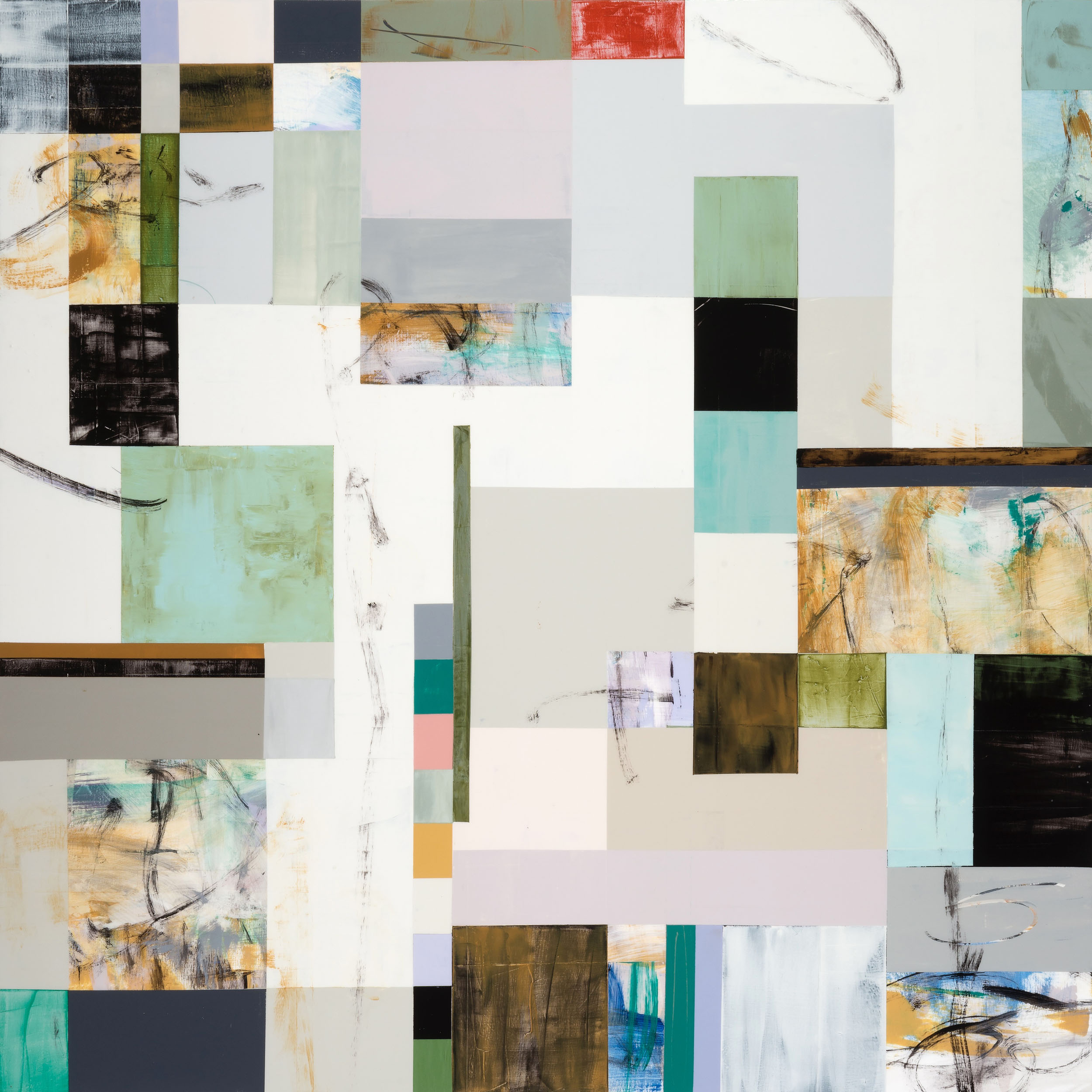 May Prove Critical | painting, acrylic on panel 40” x 40”