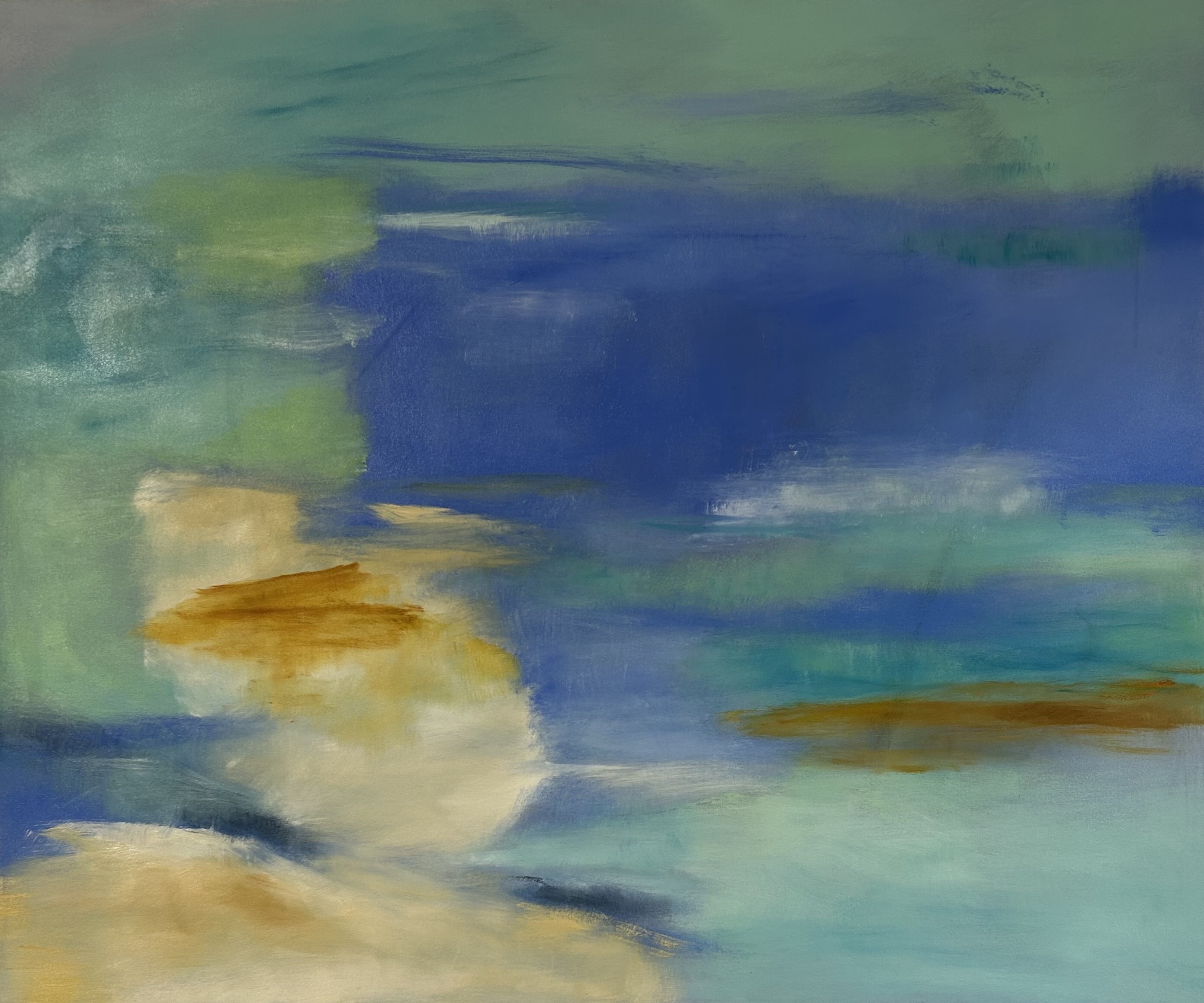 “Early Morning” 2025, painting, oil on canvas, 36” x 30”