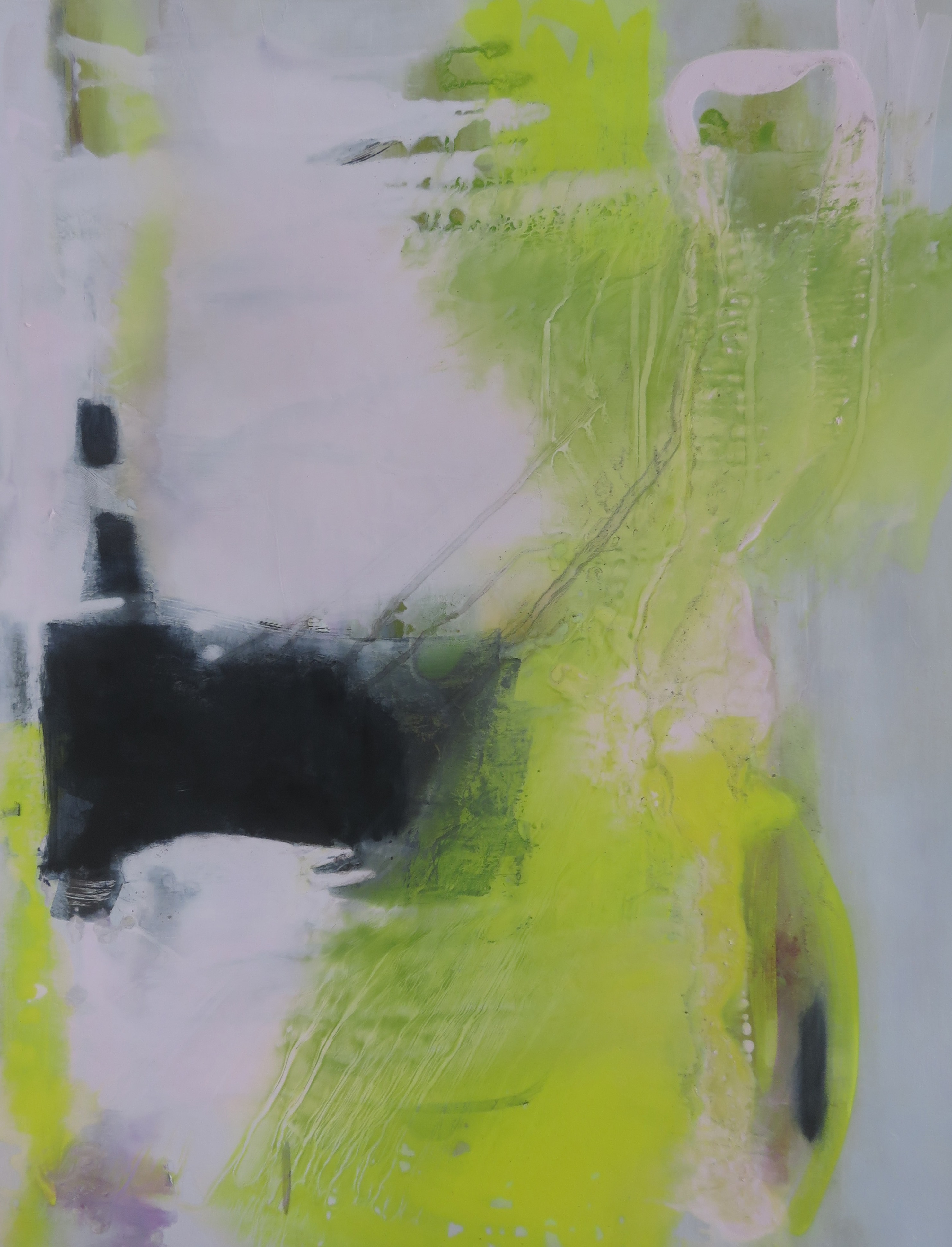 “Blackbelt” 2017, painting, oil on canvas, 30” x 38”