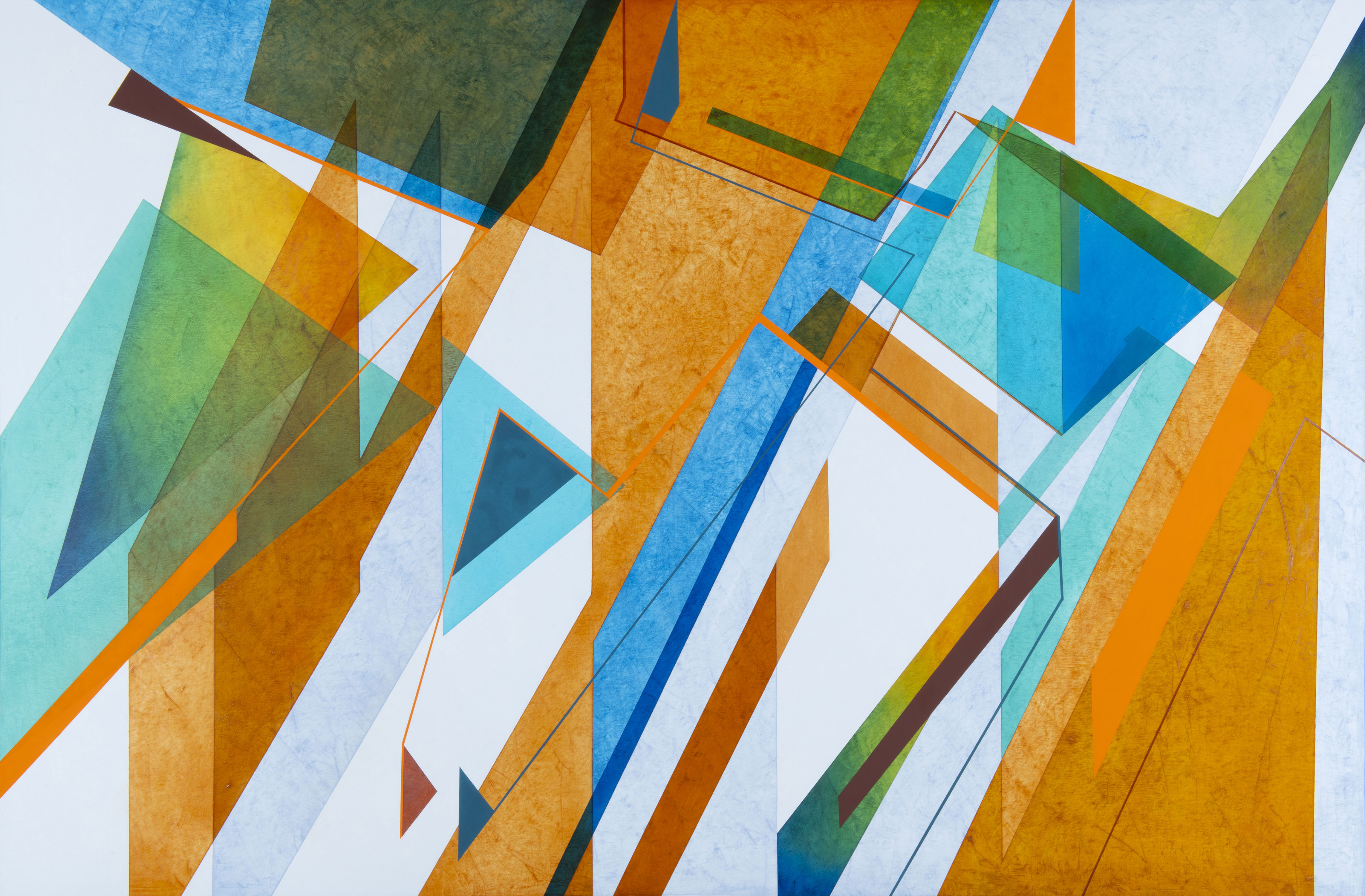 MoMA #1c | 2022  Oil on canvas, 48x72 inches