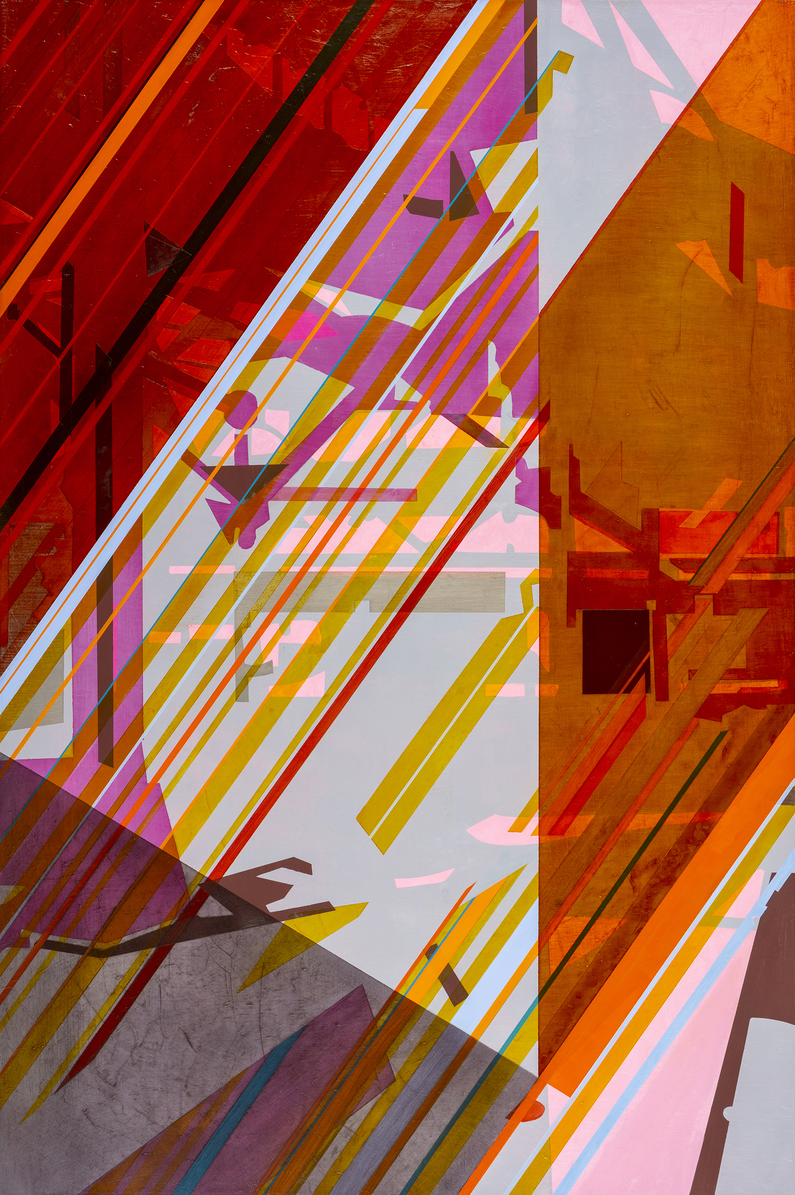 LIC #1 | 2023  Oil on Canvas, 48x32 inches