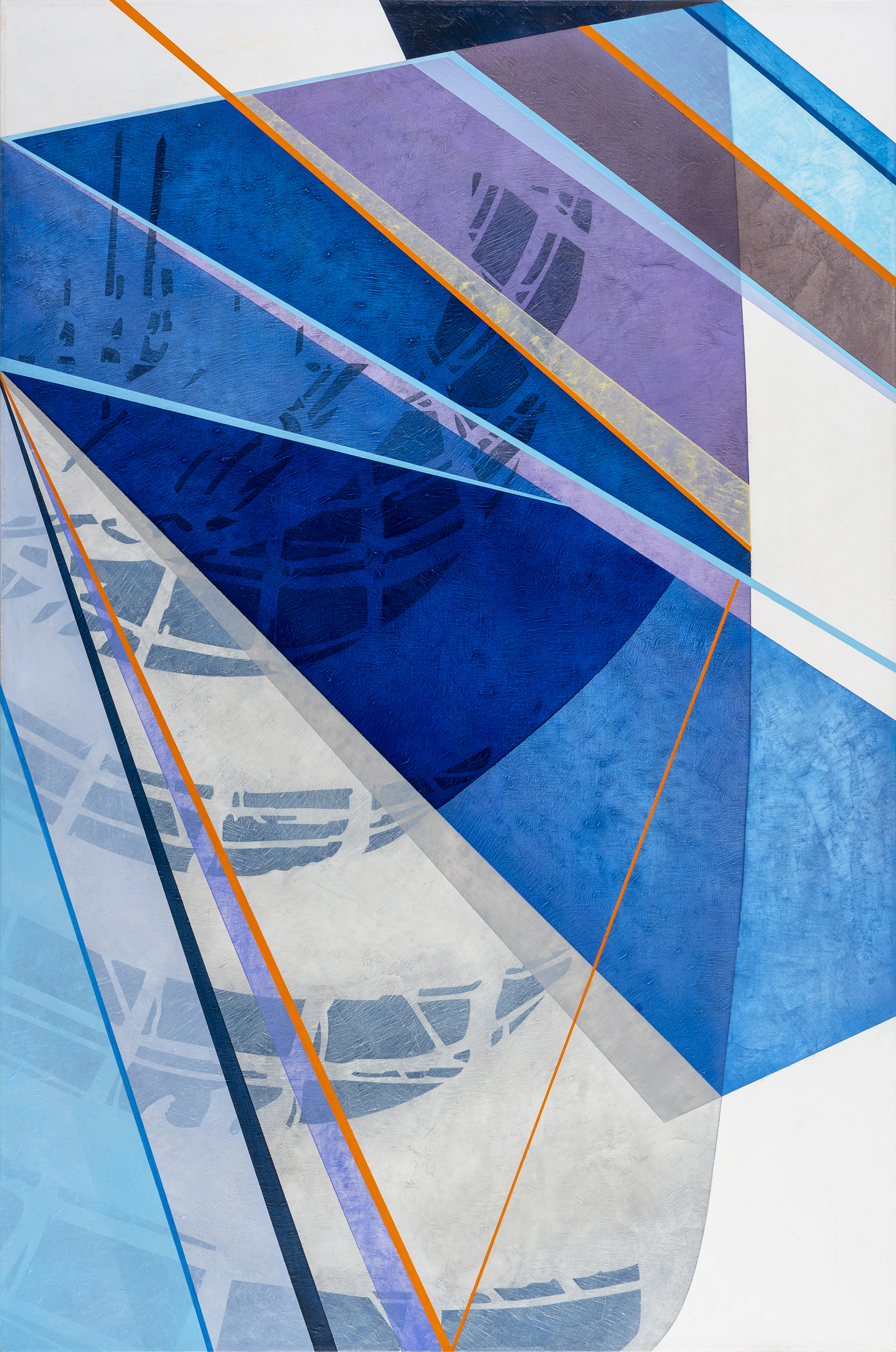 Berlin, RT #1 | 2023  Oil on Canvas, 48x32 inches