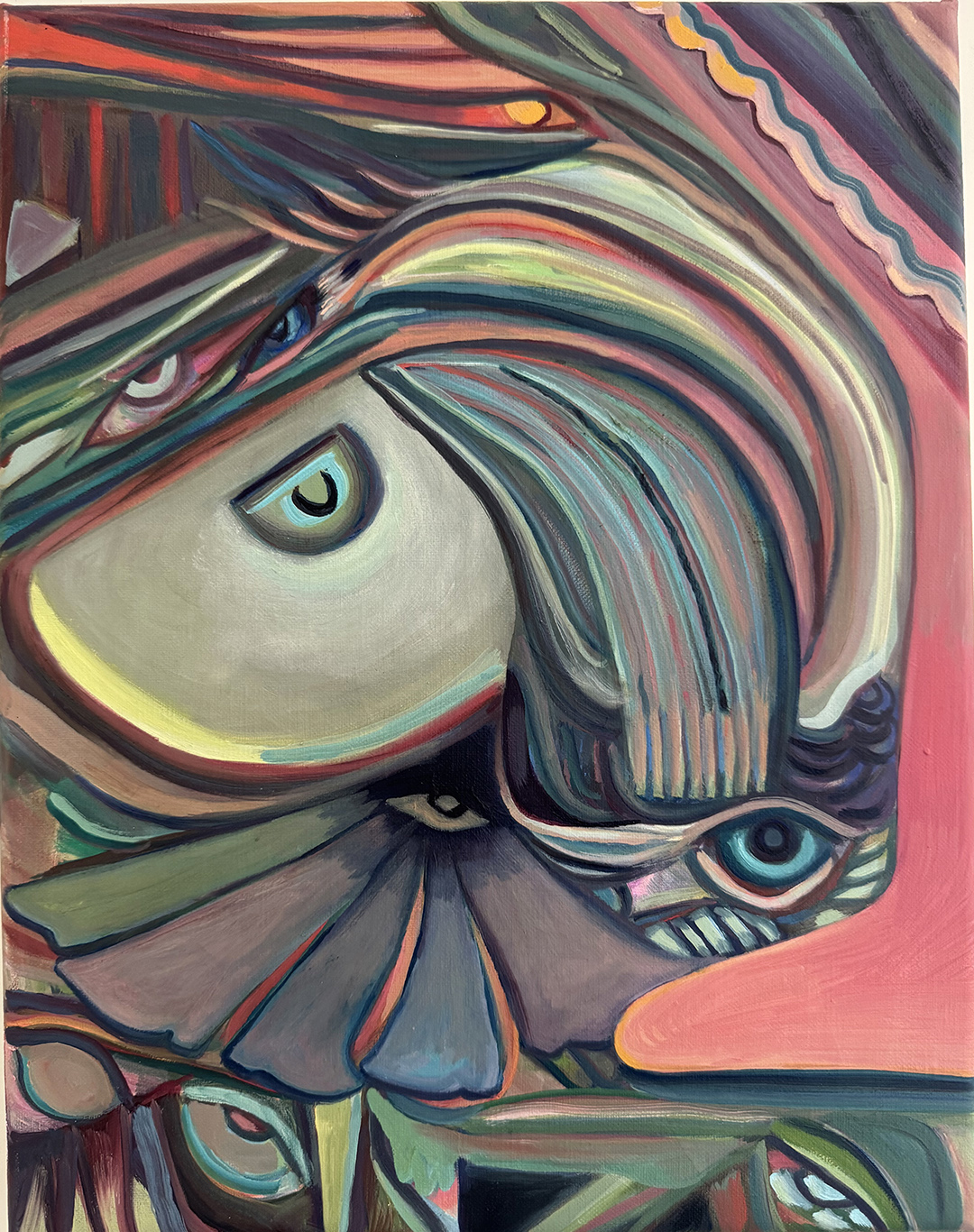 "Better Weather Disorder" Oil on linen, 11” x 14”