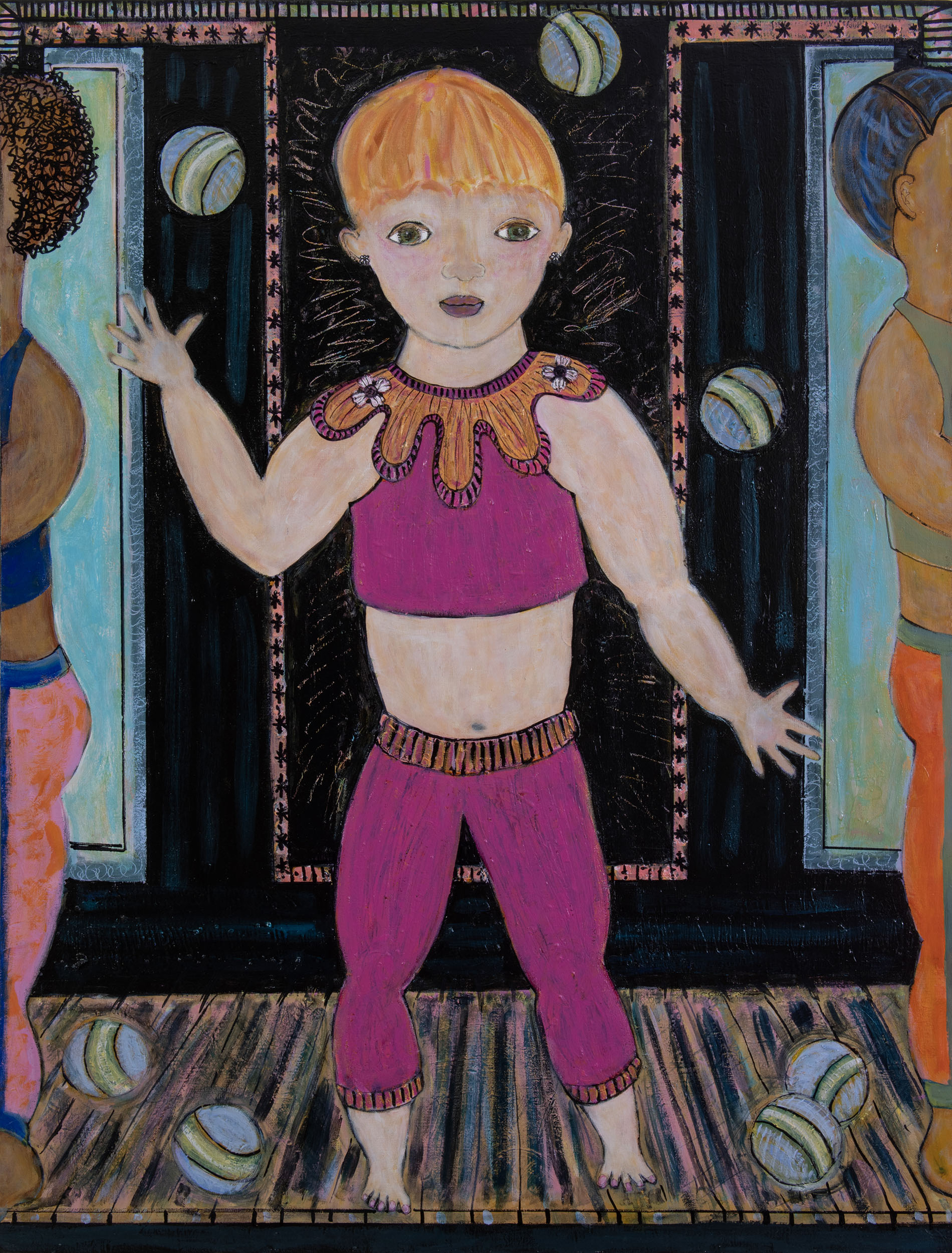 Self Portrait Juggling