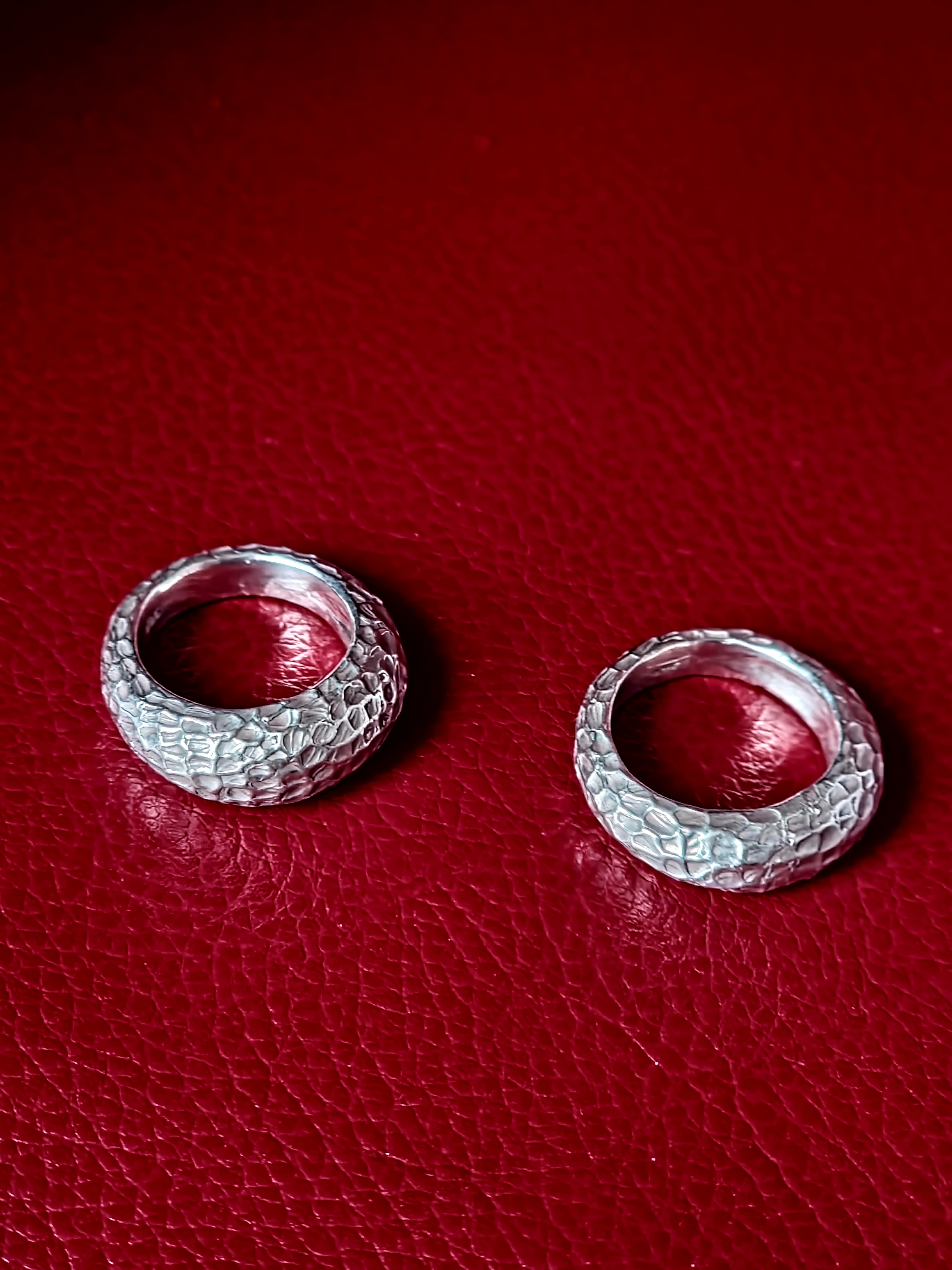 Snakeskin Ring, 2025, Sterling Silver