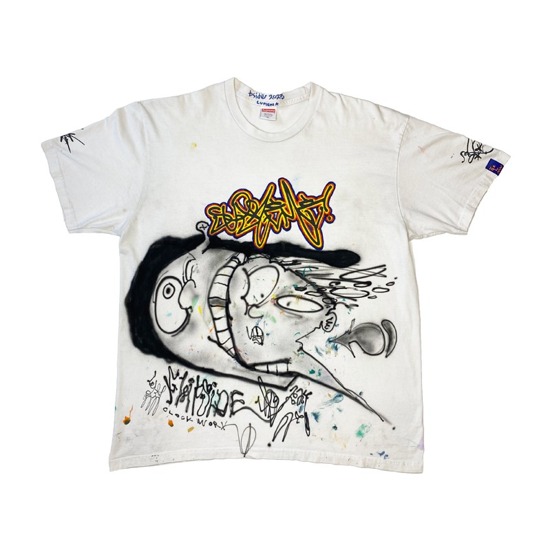 "Ed, Edd n Eddy" airbrush and marker on cotton t-shirt