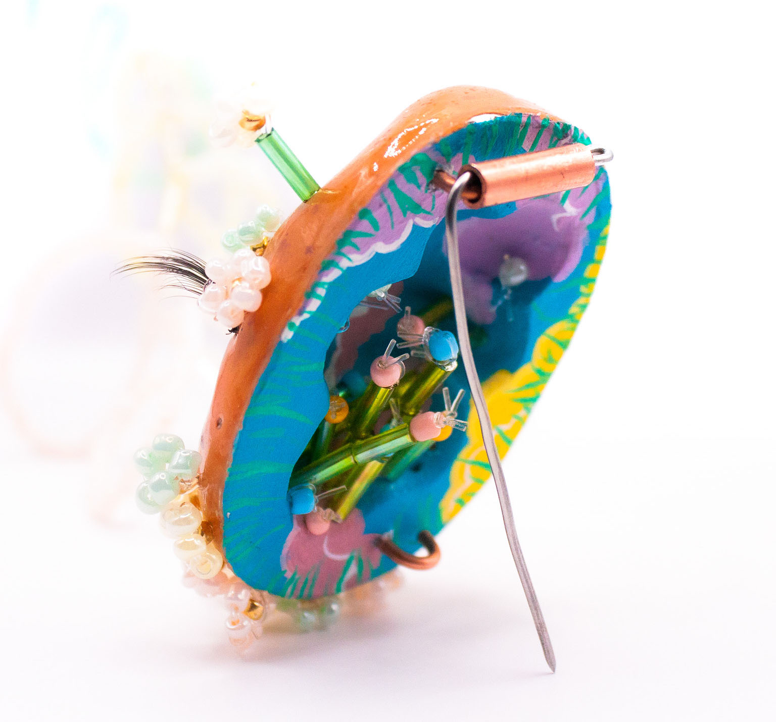 Daydreams and Cloud Gazing (Brooch) Detail 2024
