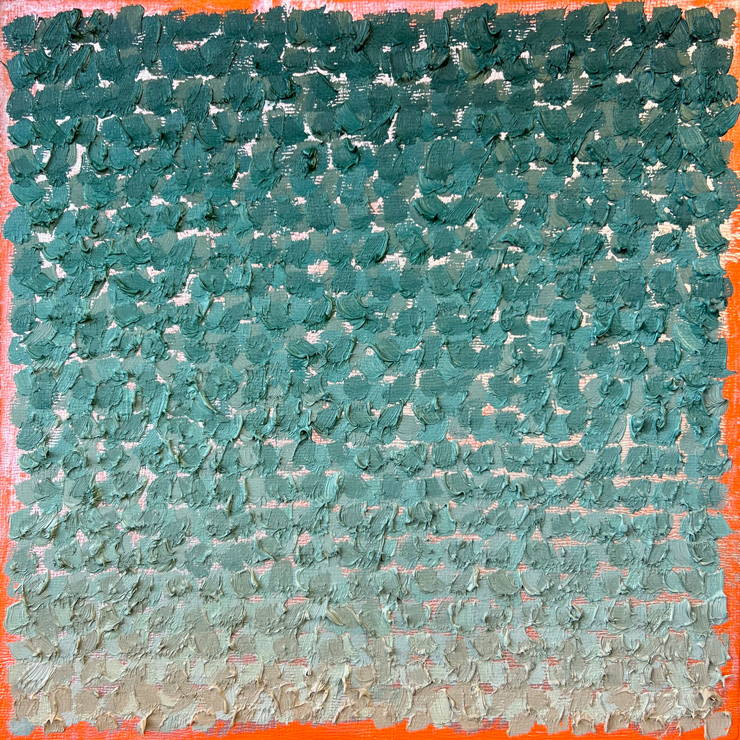 "2025 A 10 x 10" 2025, Oil on Canvas, 10 x 10 inches