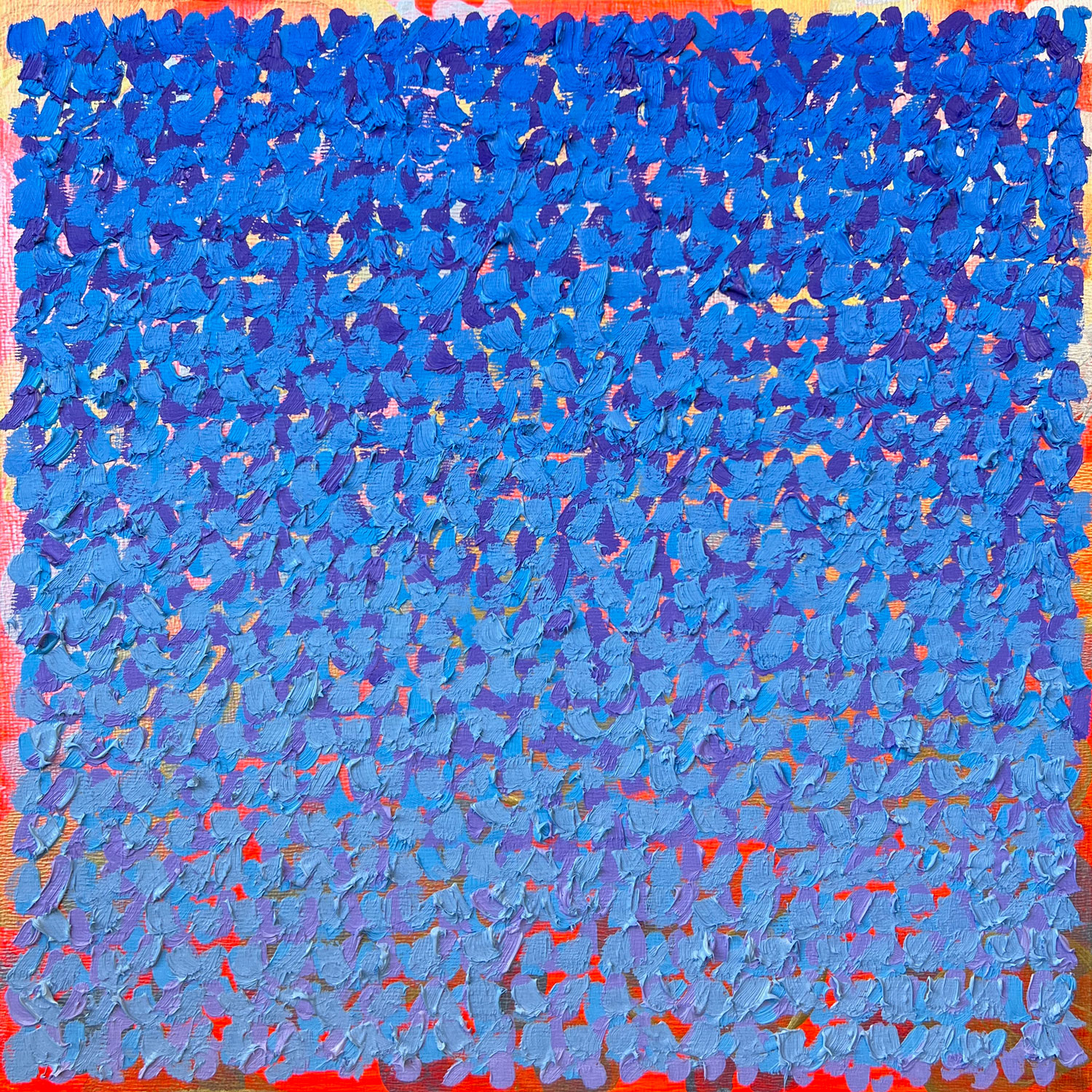 "2025 A 12 x 12" 2025, Oil on Canvas, 2025, Oil on Canvas, 12 x 12 inches