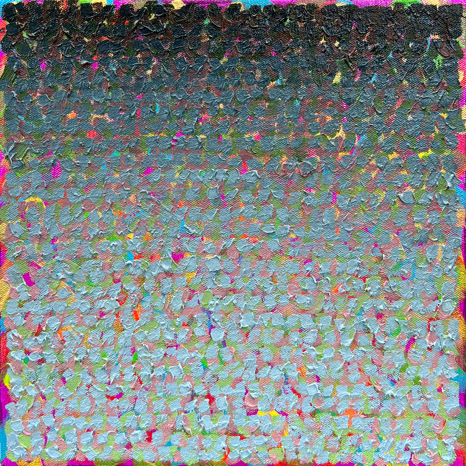 "2025 A 10 x 10" 2025, Oil on Canvas, 10 x 10 inches