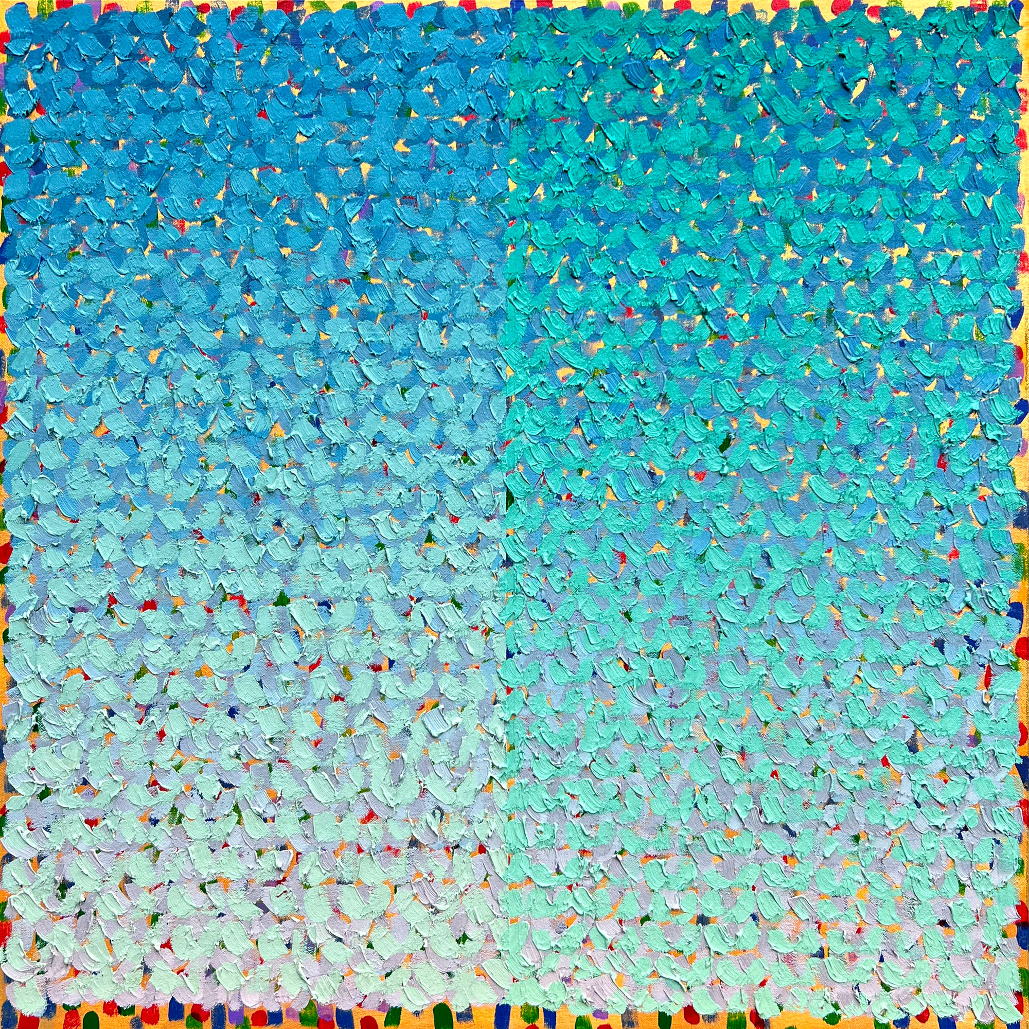 "2025 E 30 x 30" 2025, Oil on Canvas, 30 x 30 inches