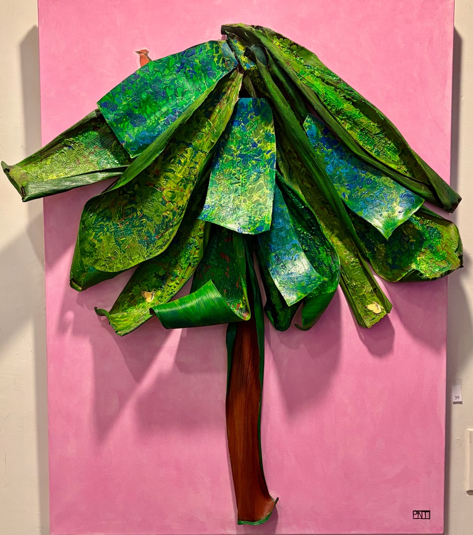 "Friendship is a Sheltering Tree" 40" H × 30" W × 7" D