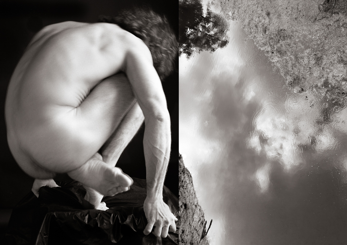 "Crossing" photograph, archival pigment print, 17 x 22 inches