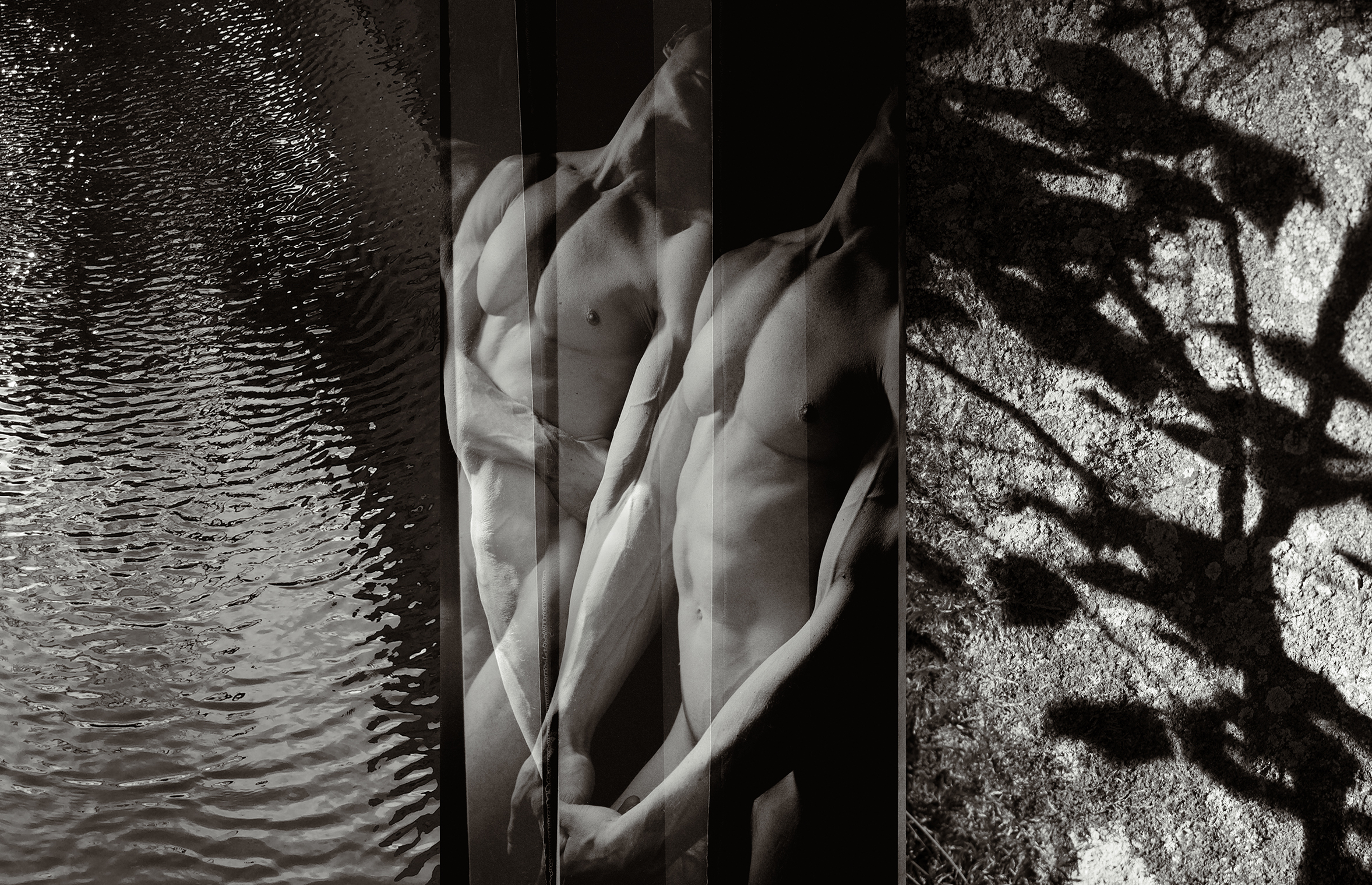"Streaming" photograph, archival pigment print, 17 x 22 inches