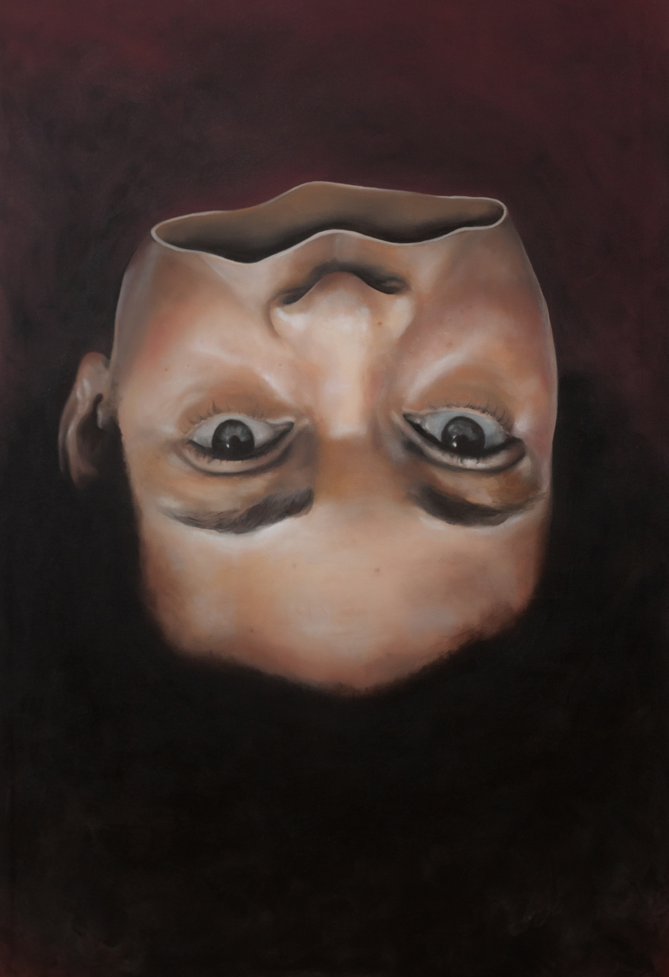 "Empty" 2026, oil on canvas, 36 x 48 inches