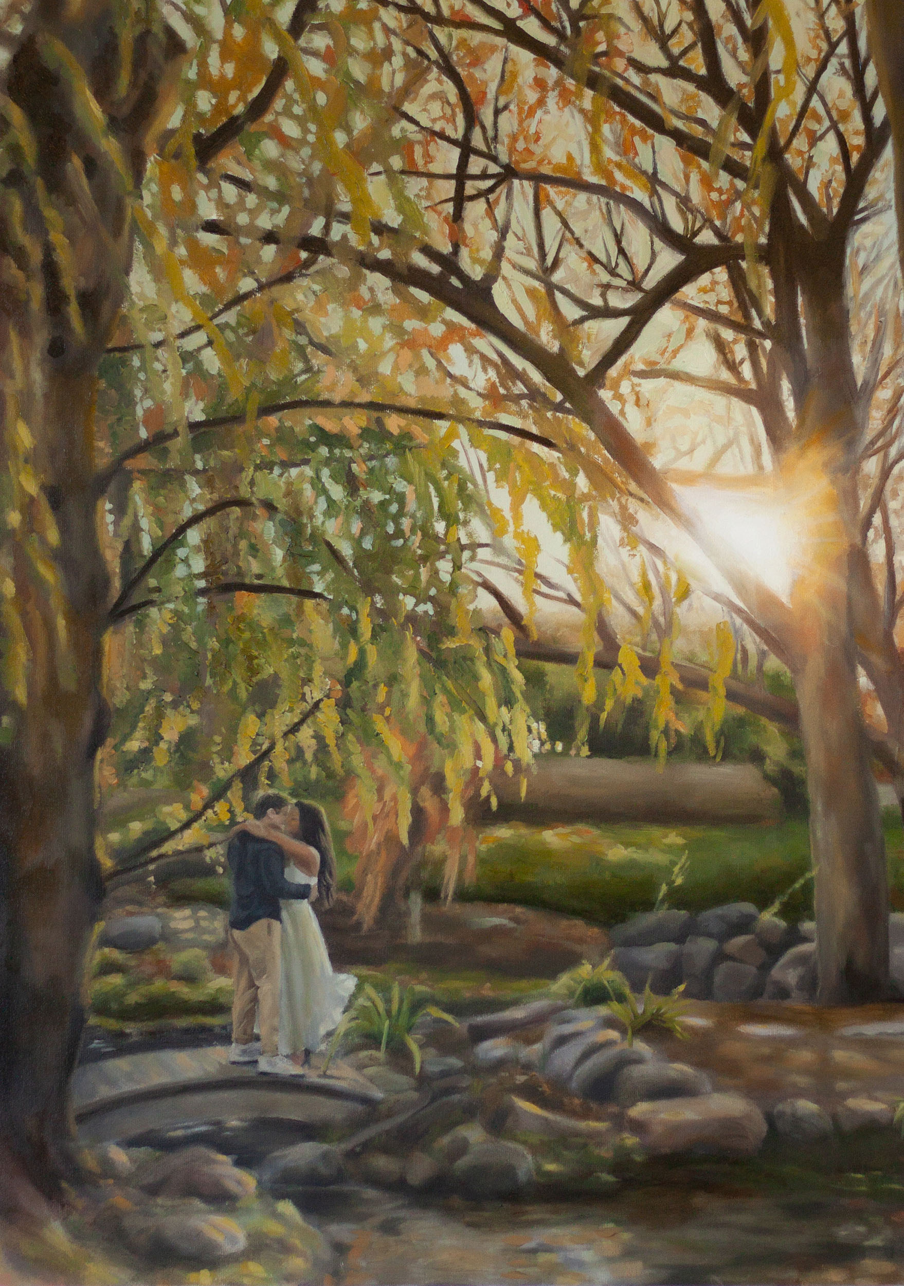 "Landscape" 2026, oil on paper, 22 x 30 inches
