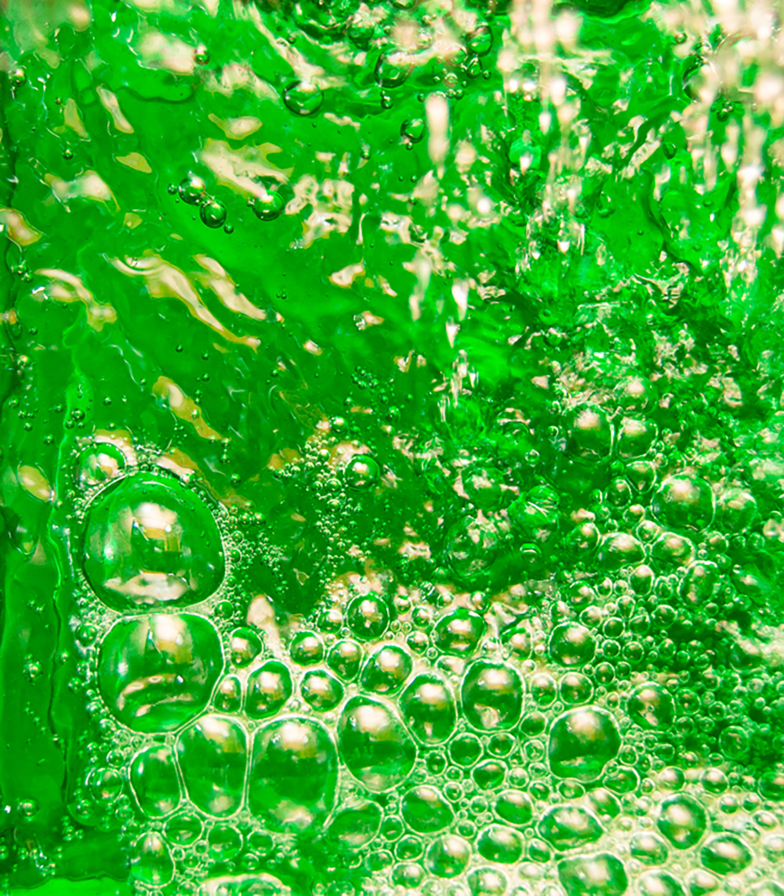 Green Bubbles | 2020, photography print, 12 x 18 inches
