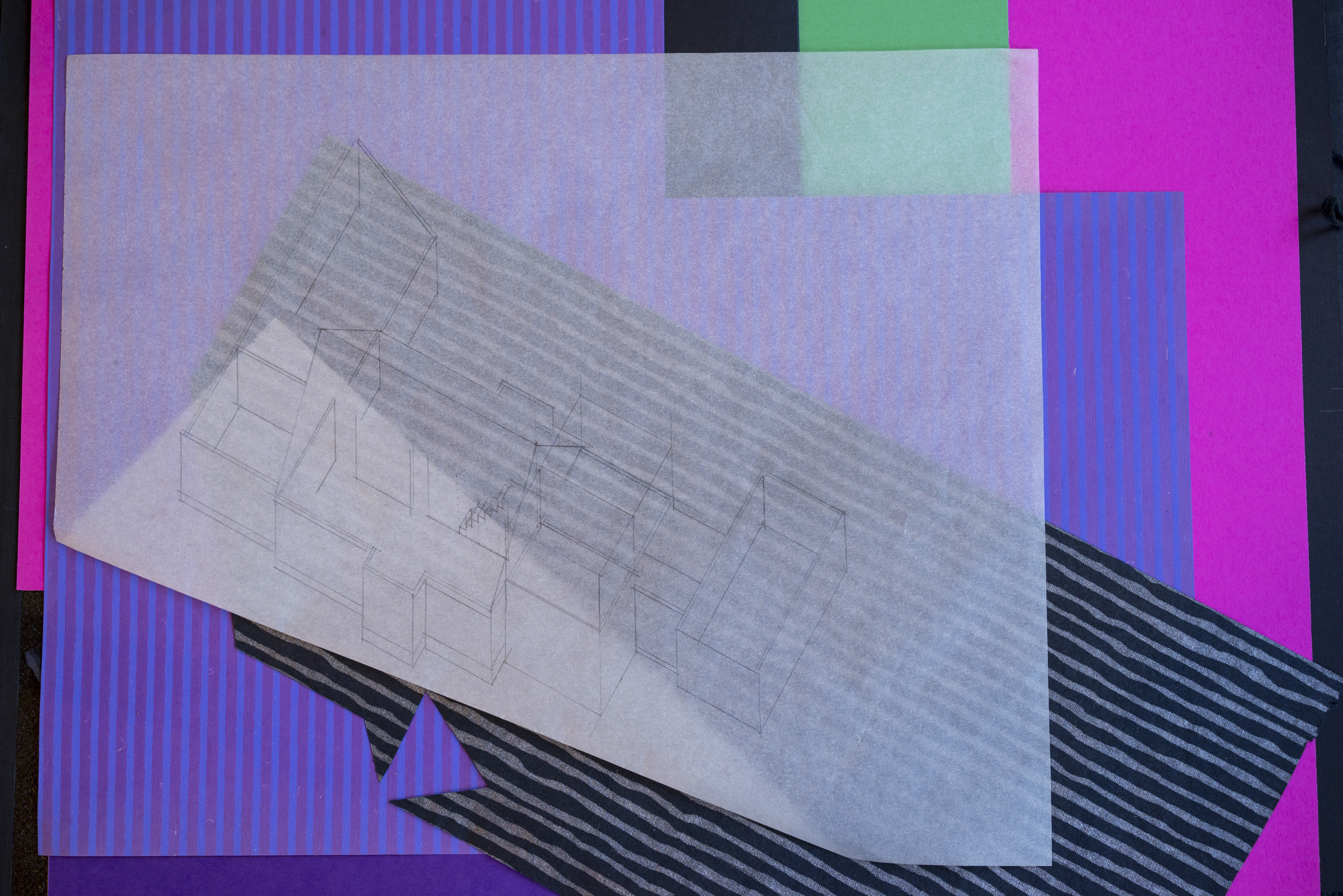 "COLOR STUDY 2" 2024, Digital archival print, 22” x 17
