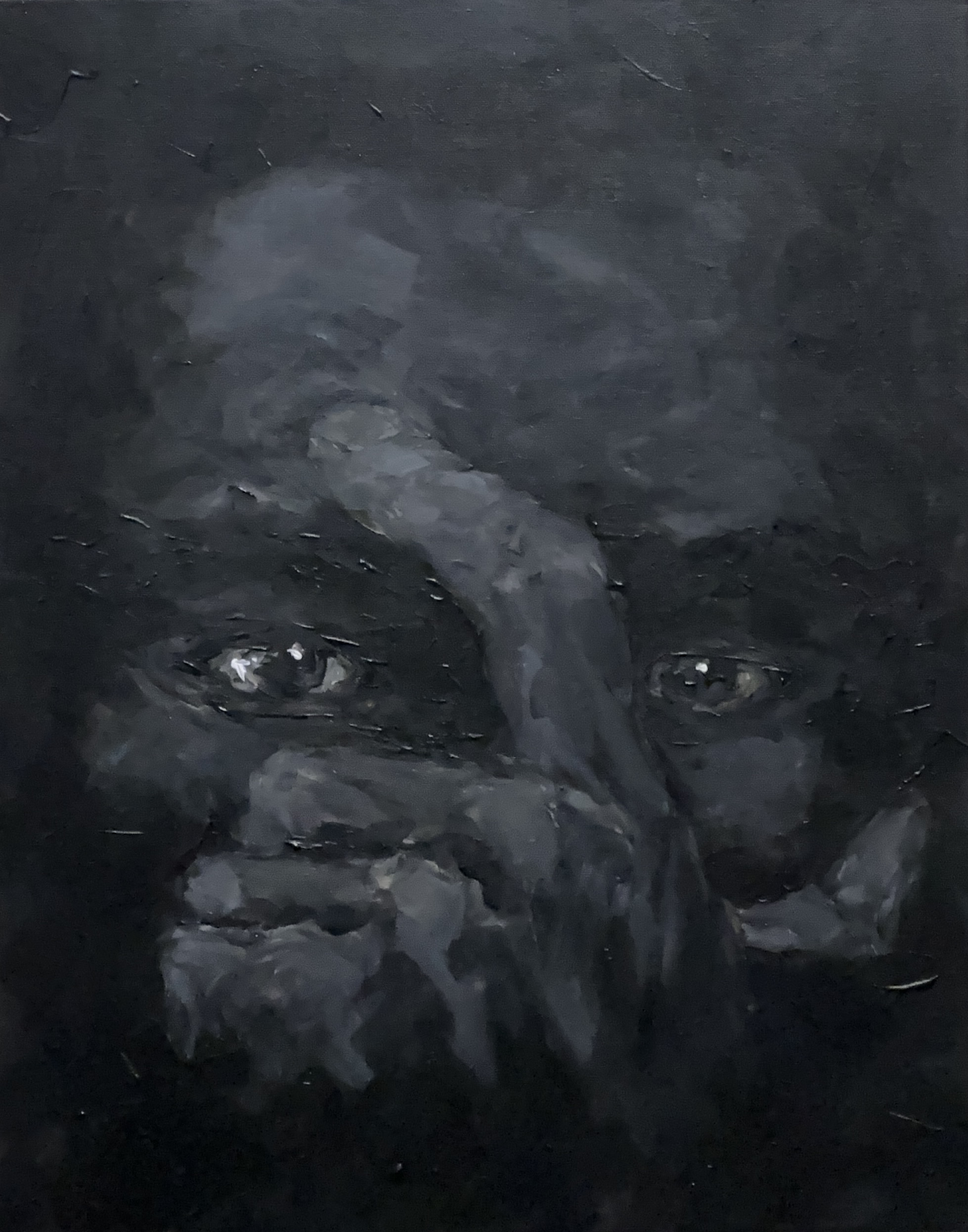 "There is no wind" 2025, painting, acrylic on canvas, 16 x 20 inches