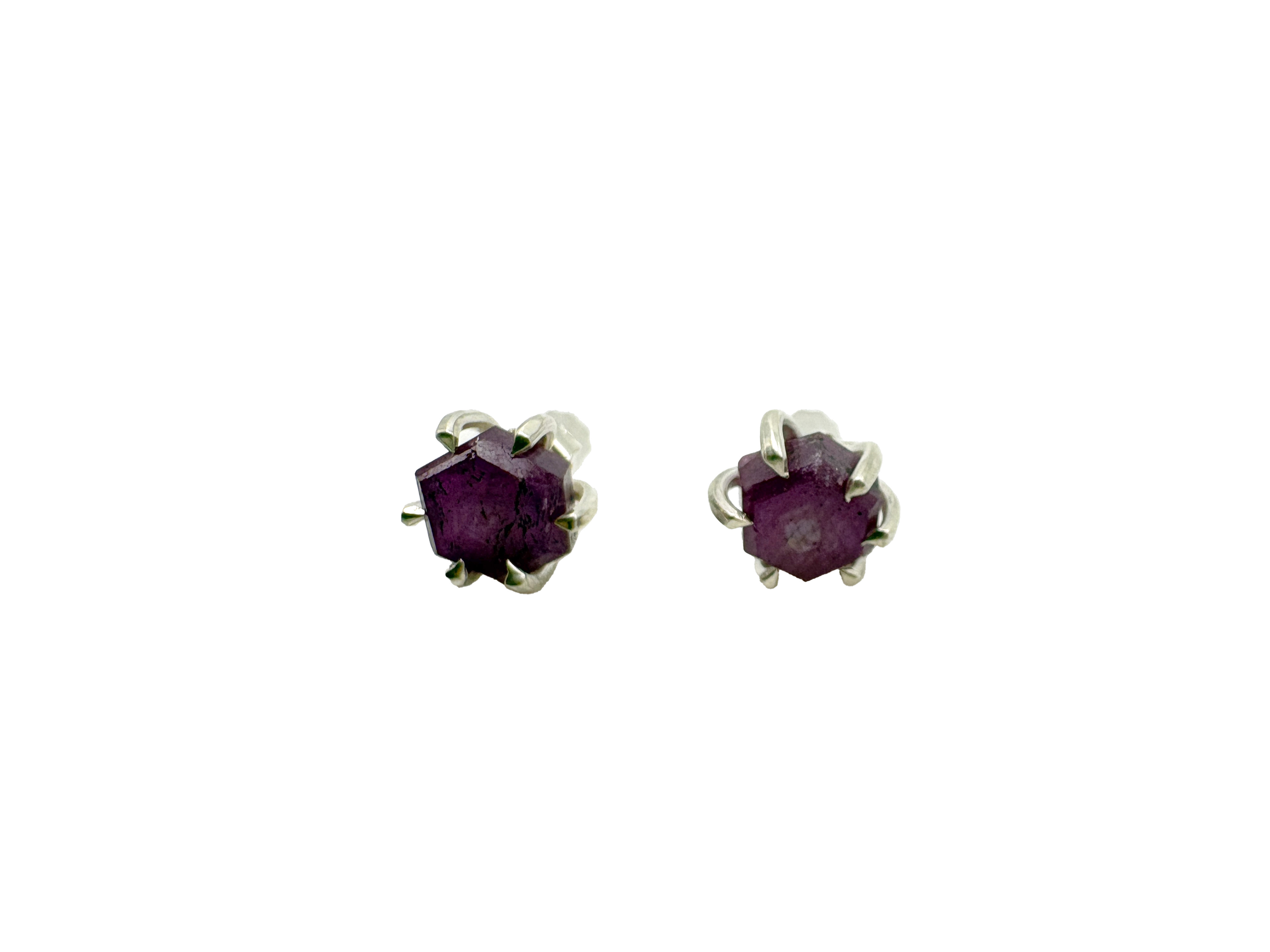Ruby Crystal Earrings