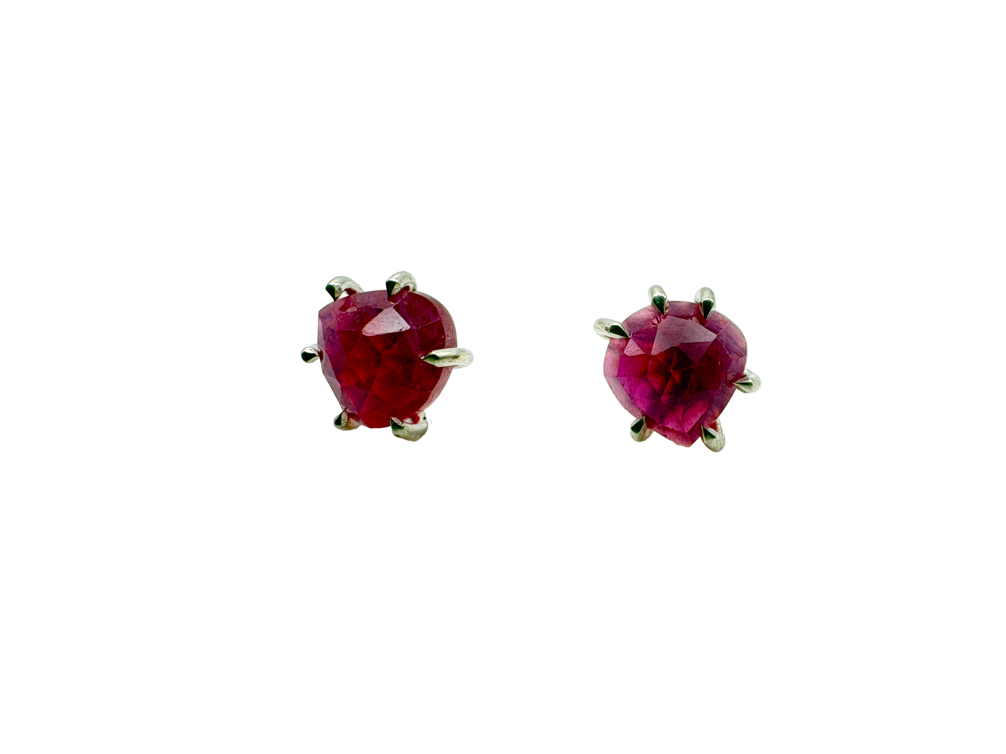 Pink Sapphire Earrings